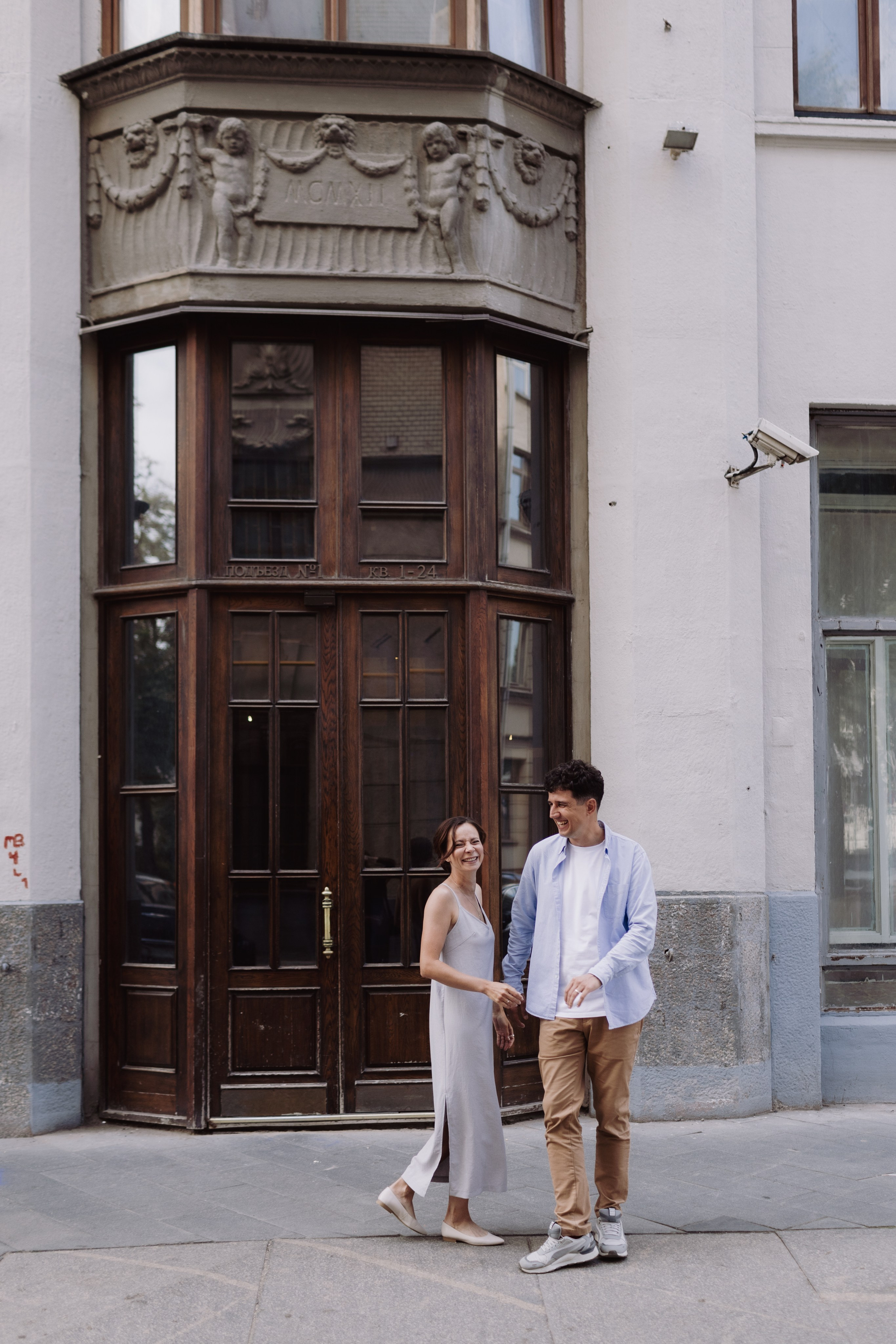 Марина и Стас. Фотосессия для пары в Москве. Портфолио