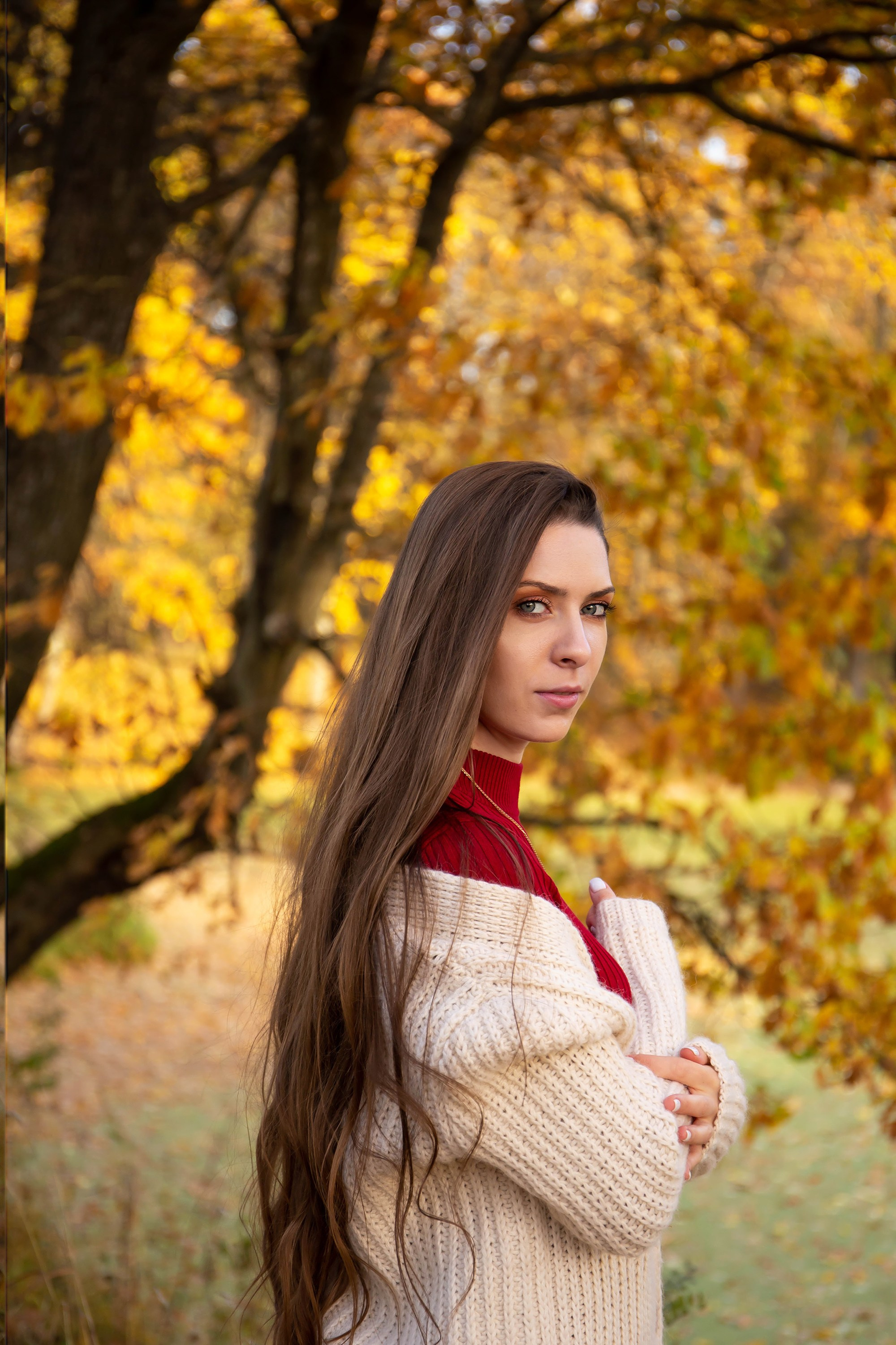 Осенняя прогулка в парке. Фотограф Дмитров и МО Валентина Халикова