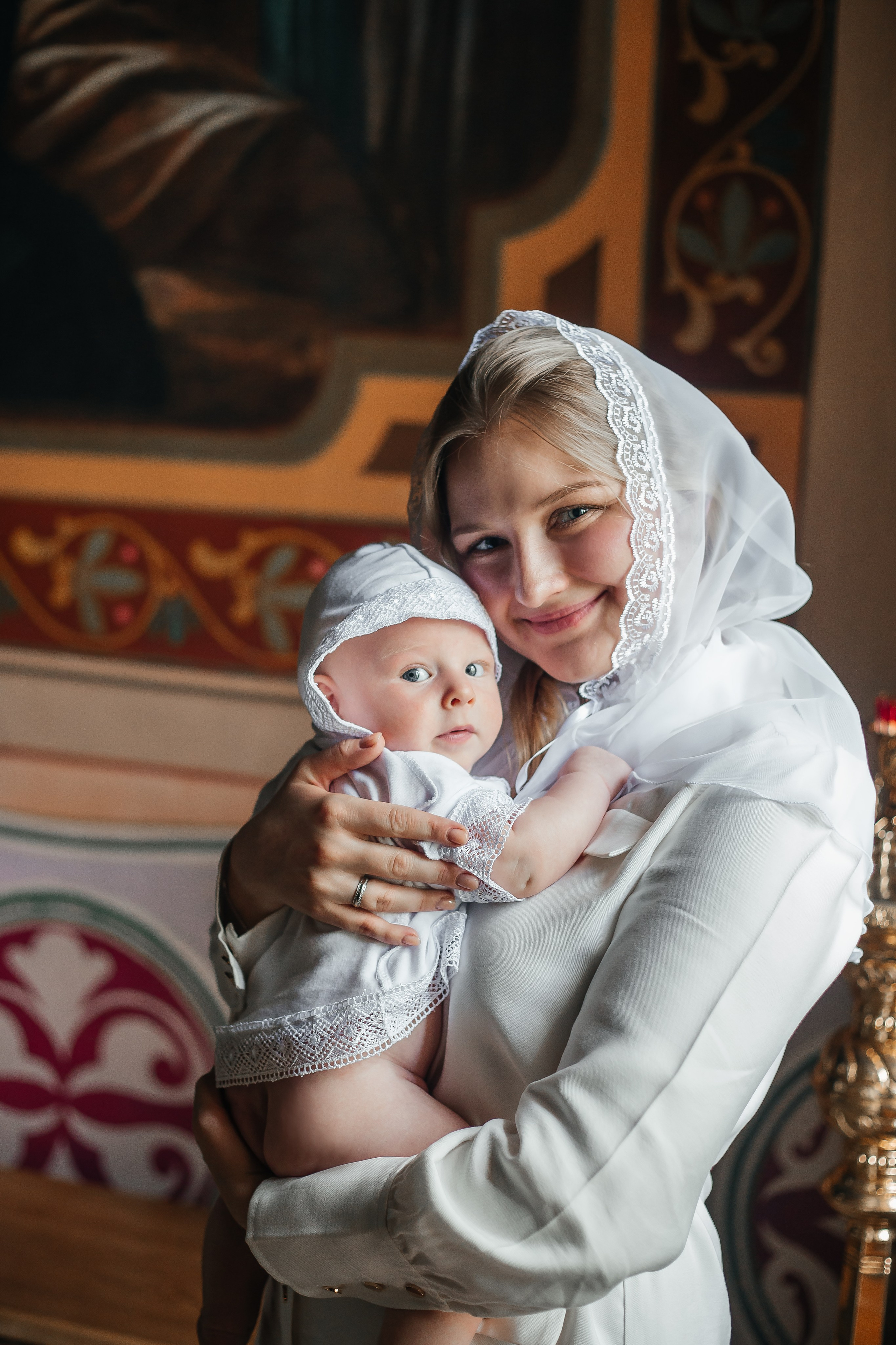 Таинство Крещения Мишутки. Фотограф Дмитров и МО Валентина Халикова