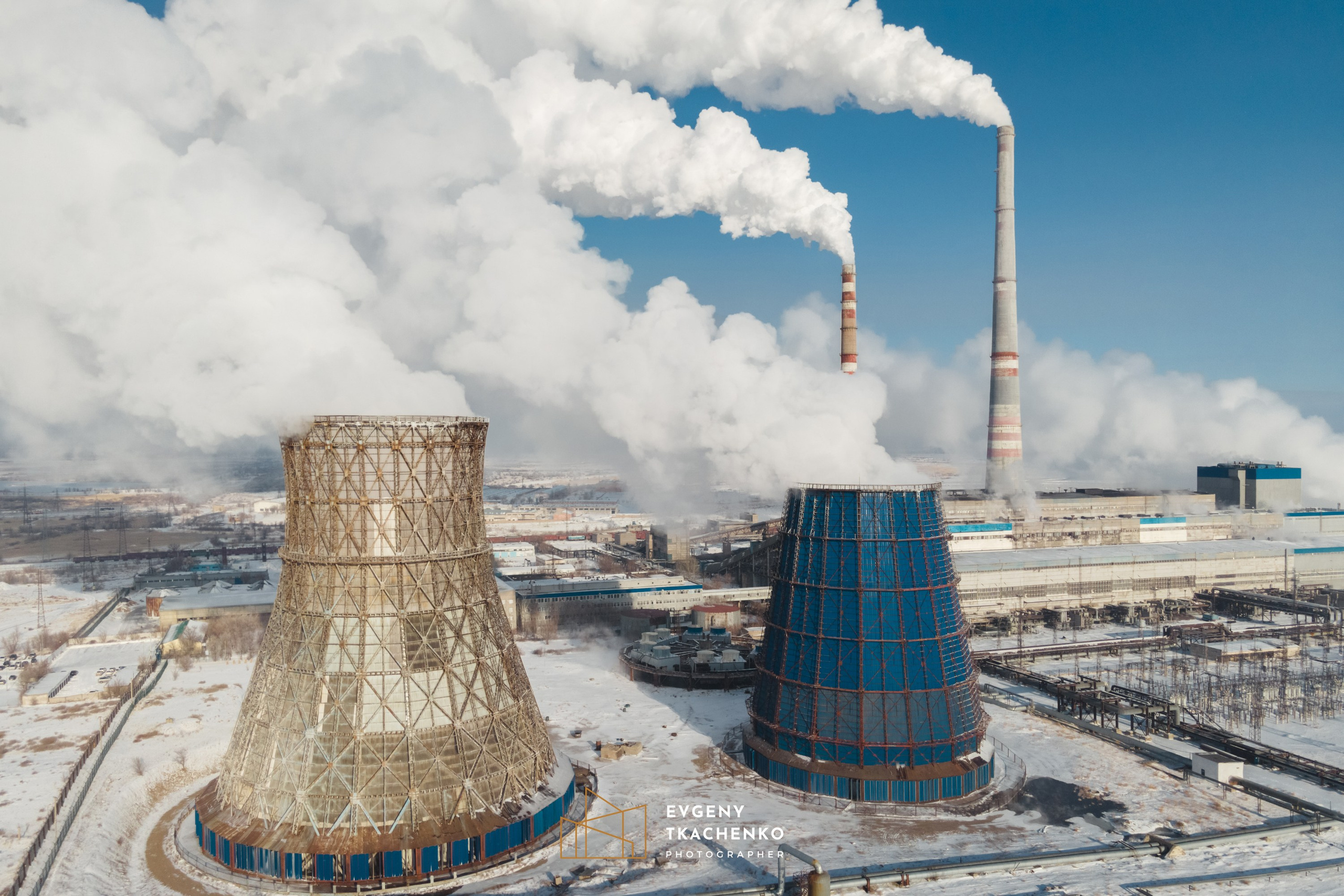 Карагандинская ТЭЦ-3. Архитектурный и интерьерный фотограф в Казахстане