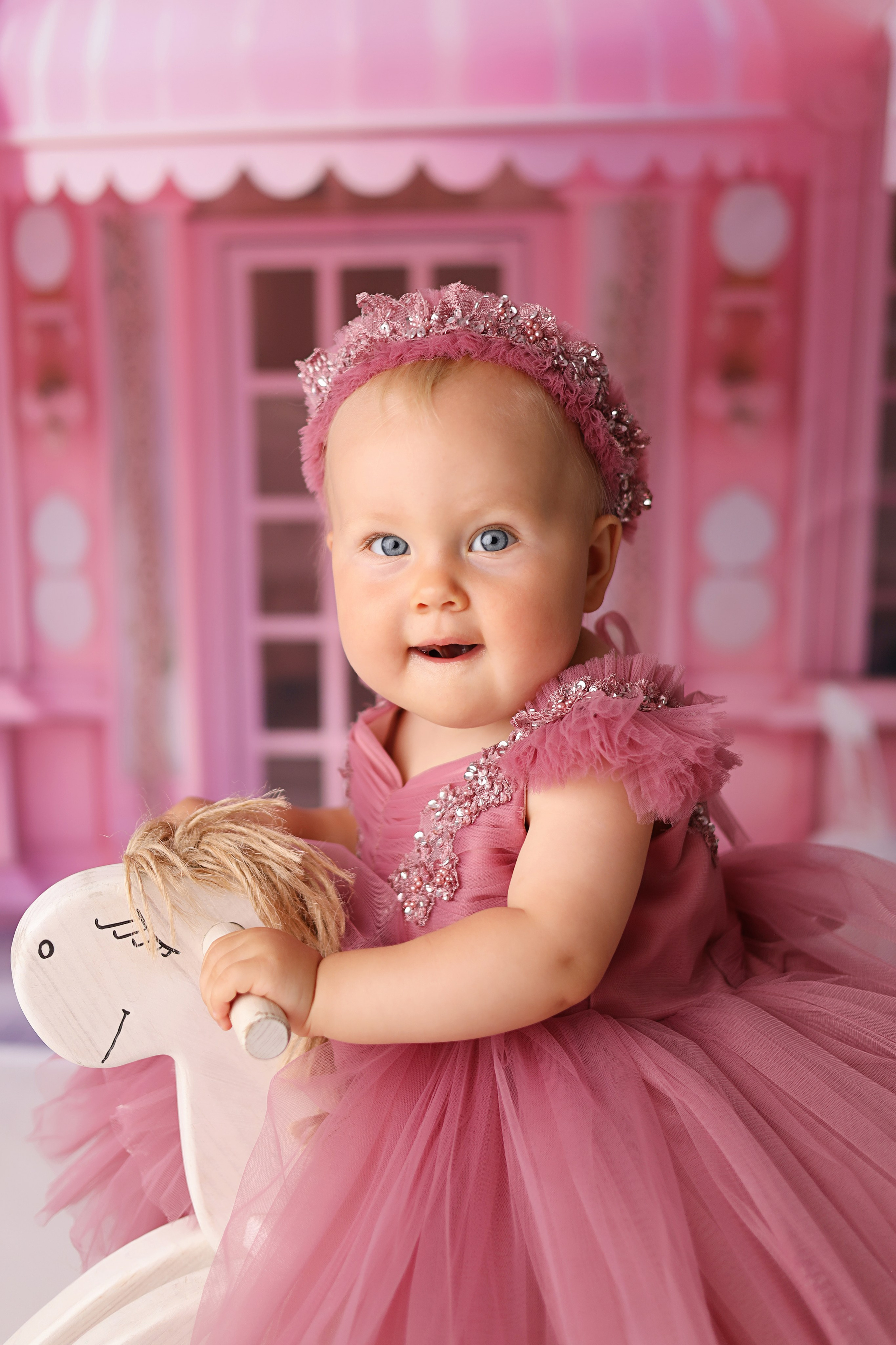 Детская фотосессия на 1 годик для Киры. Фотограф новорожденных Москва. Ньюборн фотограф Москва