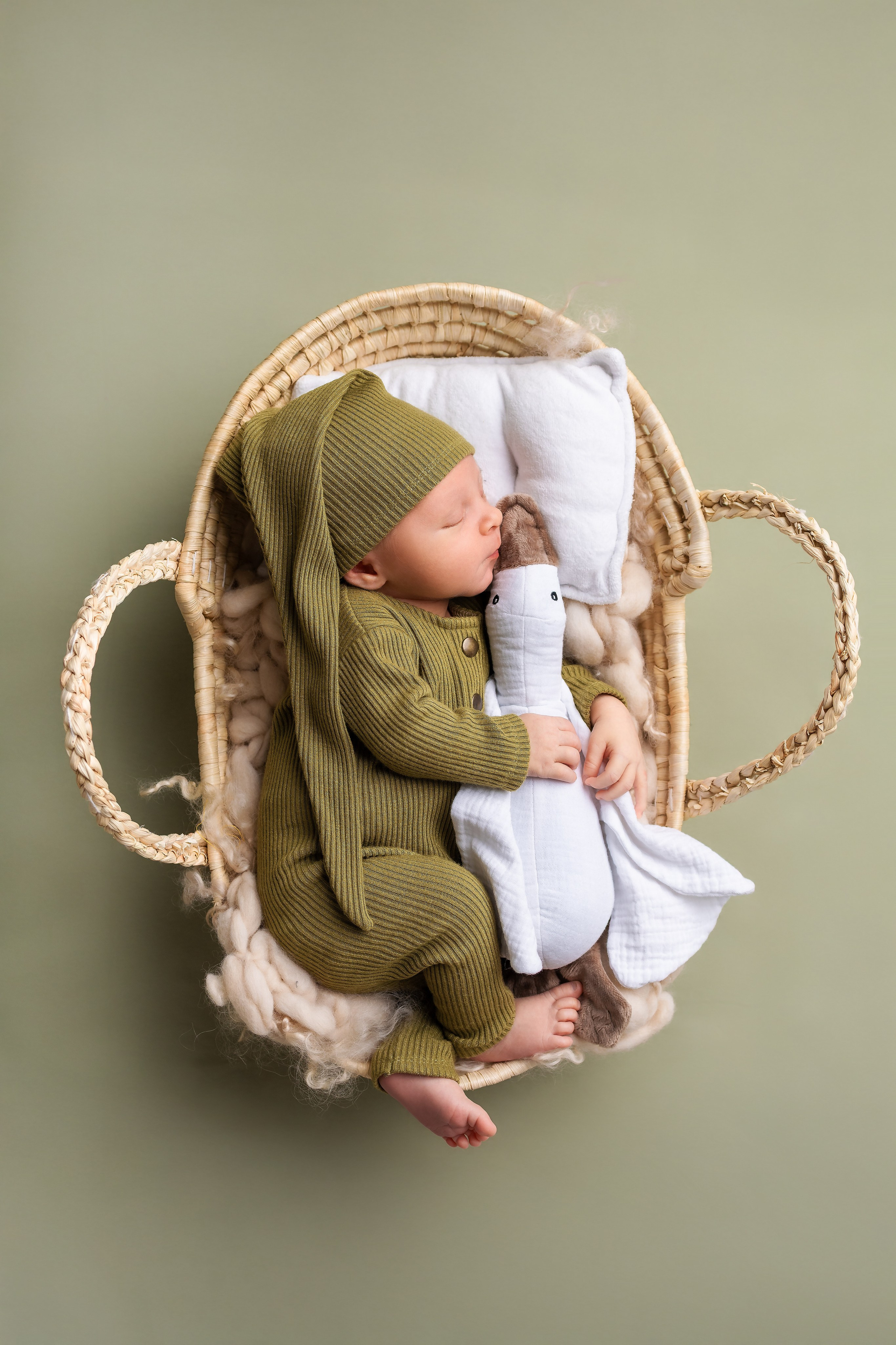 Федор 22 дня. Фотограф новорождённых Newborn Москва