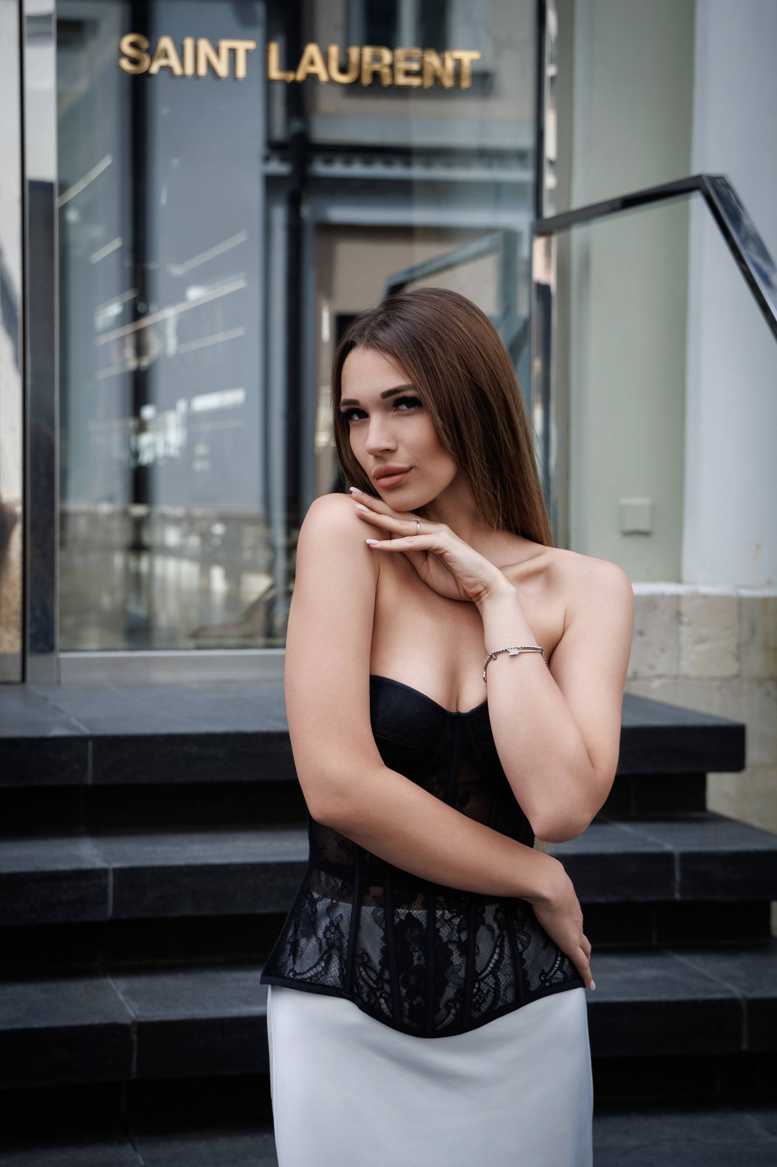 Настя (городская съёмка). Фотограф Ирина Красса