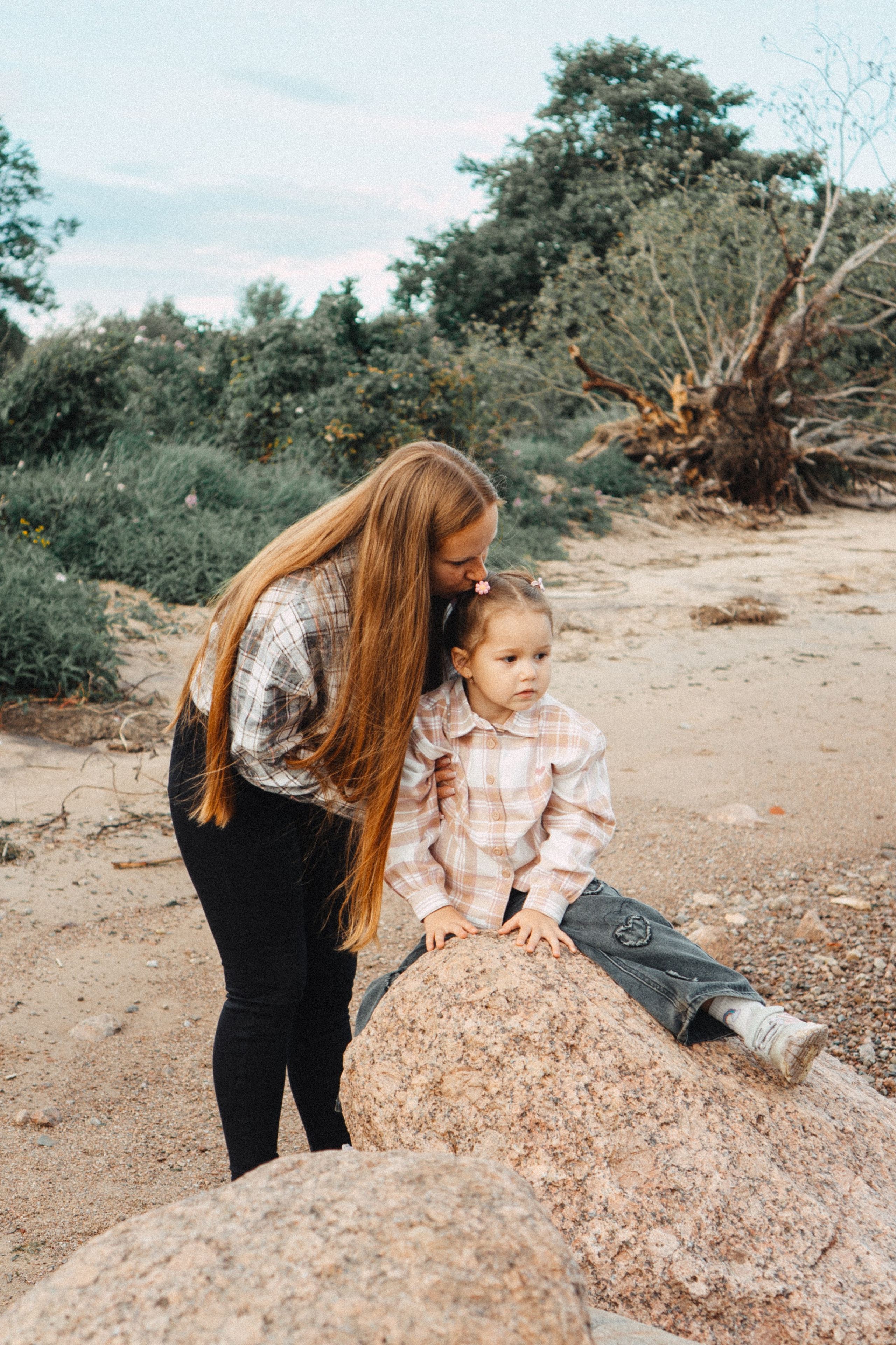 МАМА И ДОЧКА НА ФИНСКОМ ЗАЛИВЕ. Профессиональный фотограф, Санкт-Петербург — Виктория Богомолова