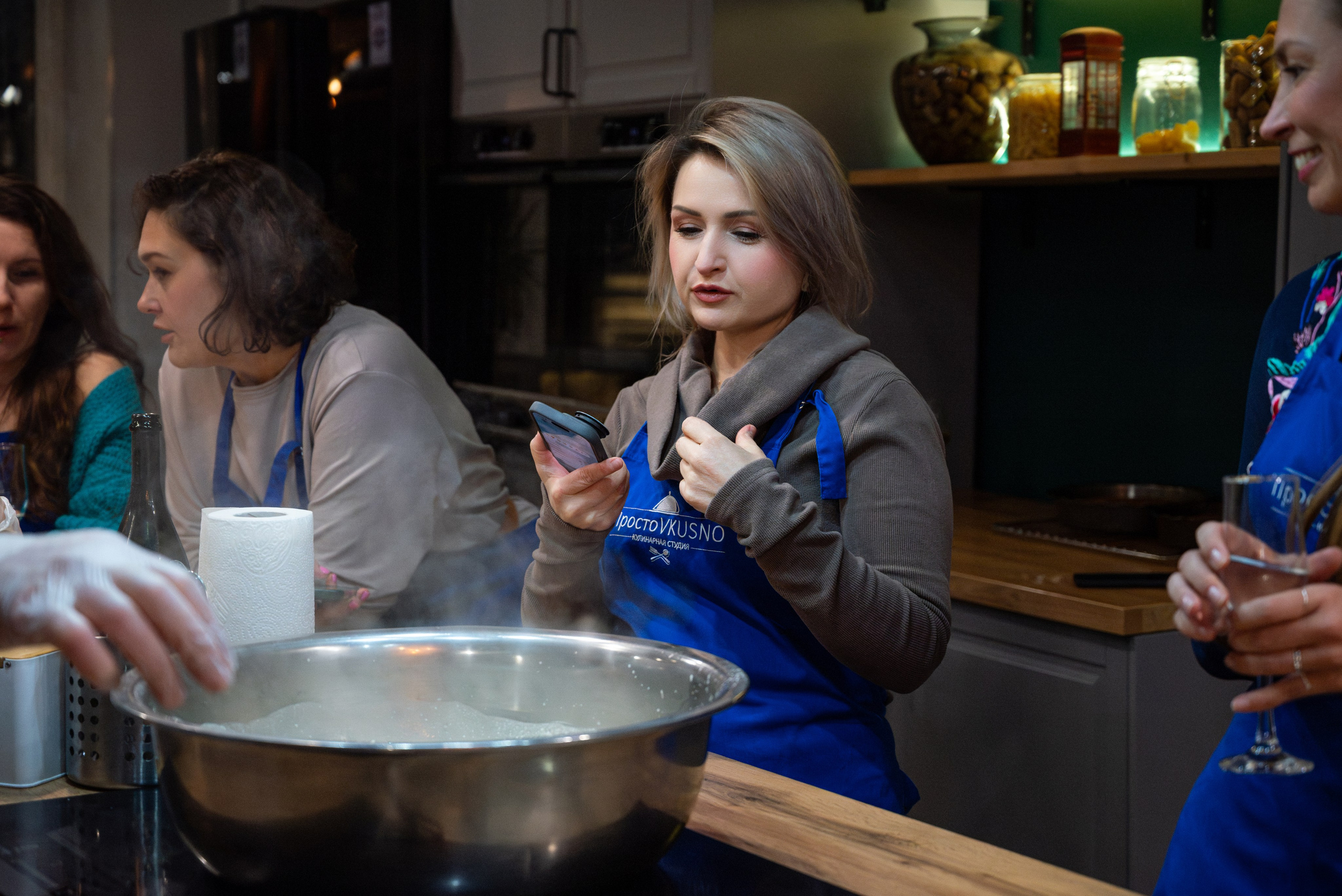 Кулинарный мастер класс. Фотограф мероприятий в Москве