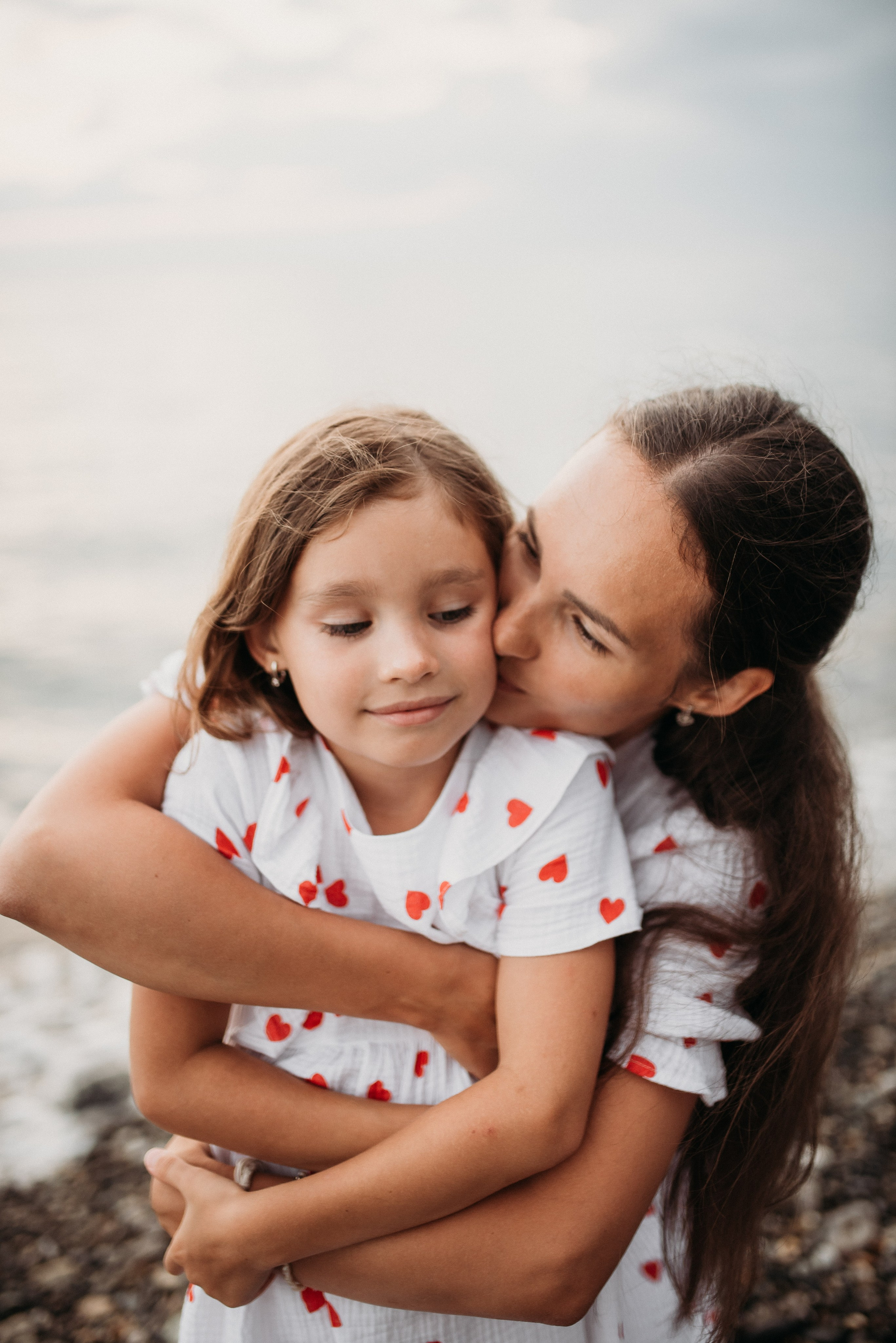 Семейная морская фотосессия на берегу Сочи. Фотограф в Сочи — Маргарита Поганова