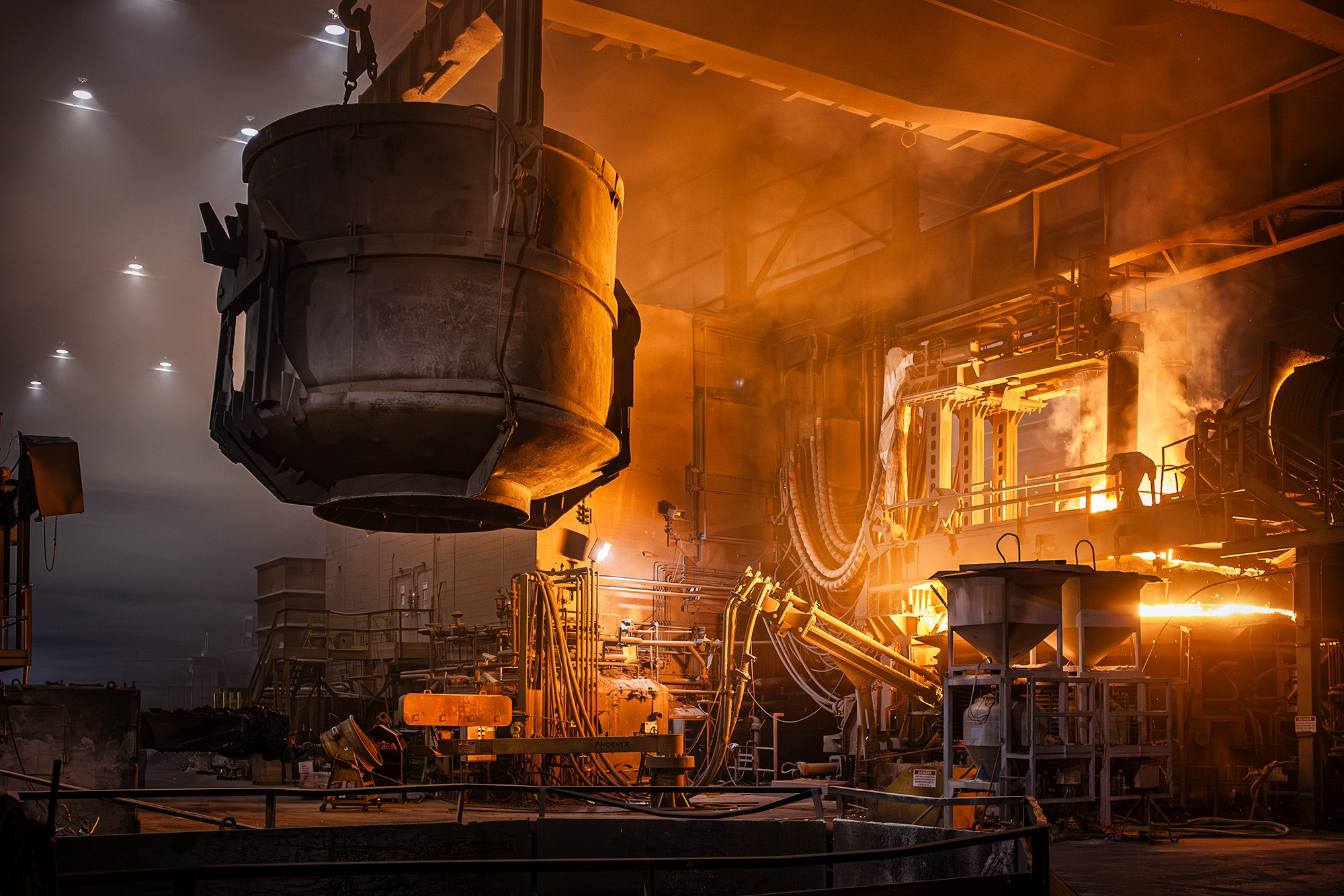 Металлургия. Фотограф Владимир Остапенко
