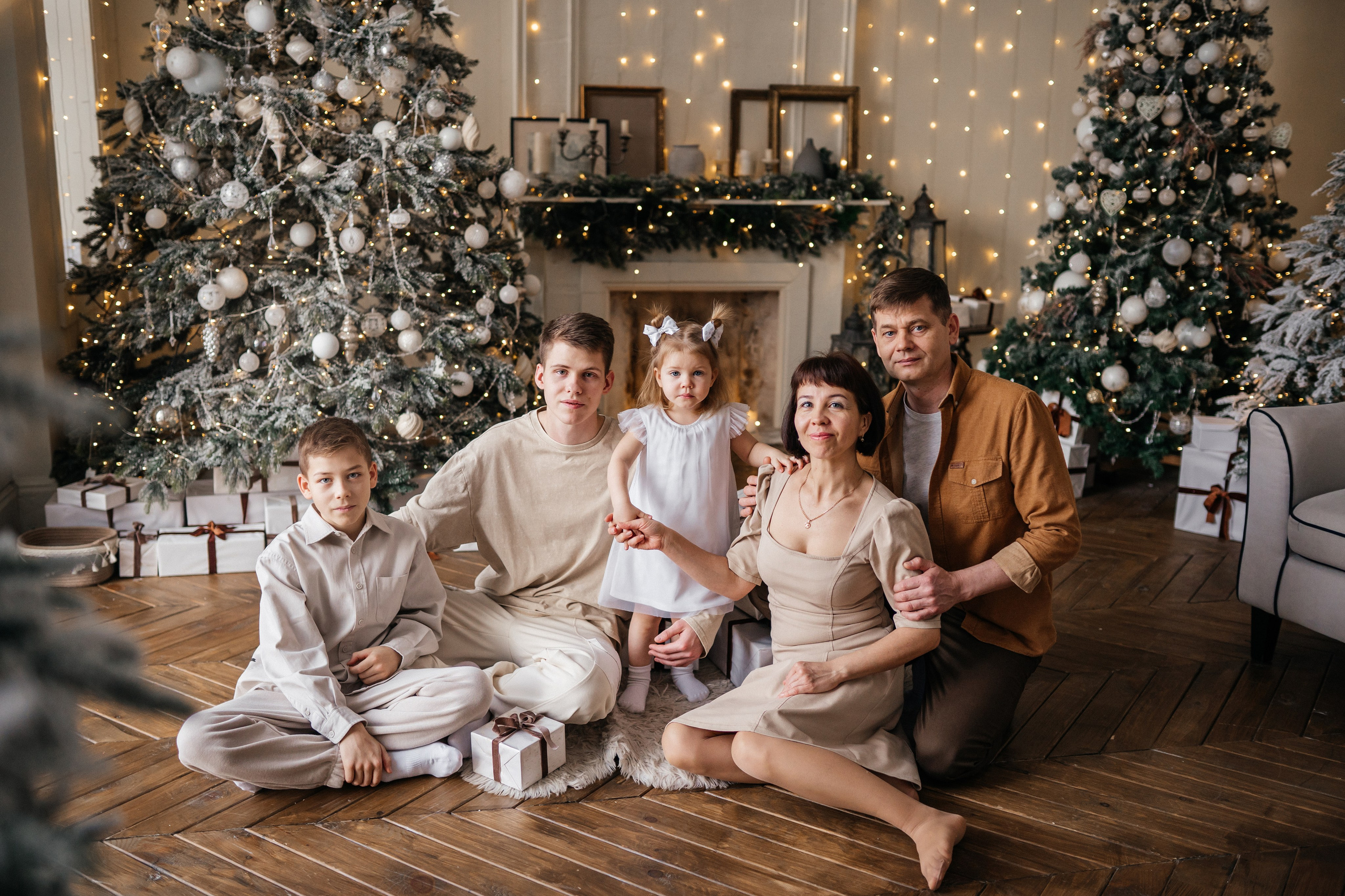 Уютный новый год. Семейный фотограф в Тюмени  Утенкова Юлия