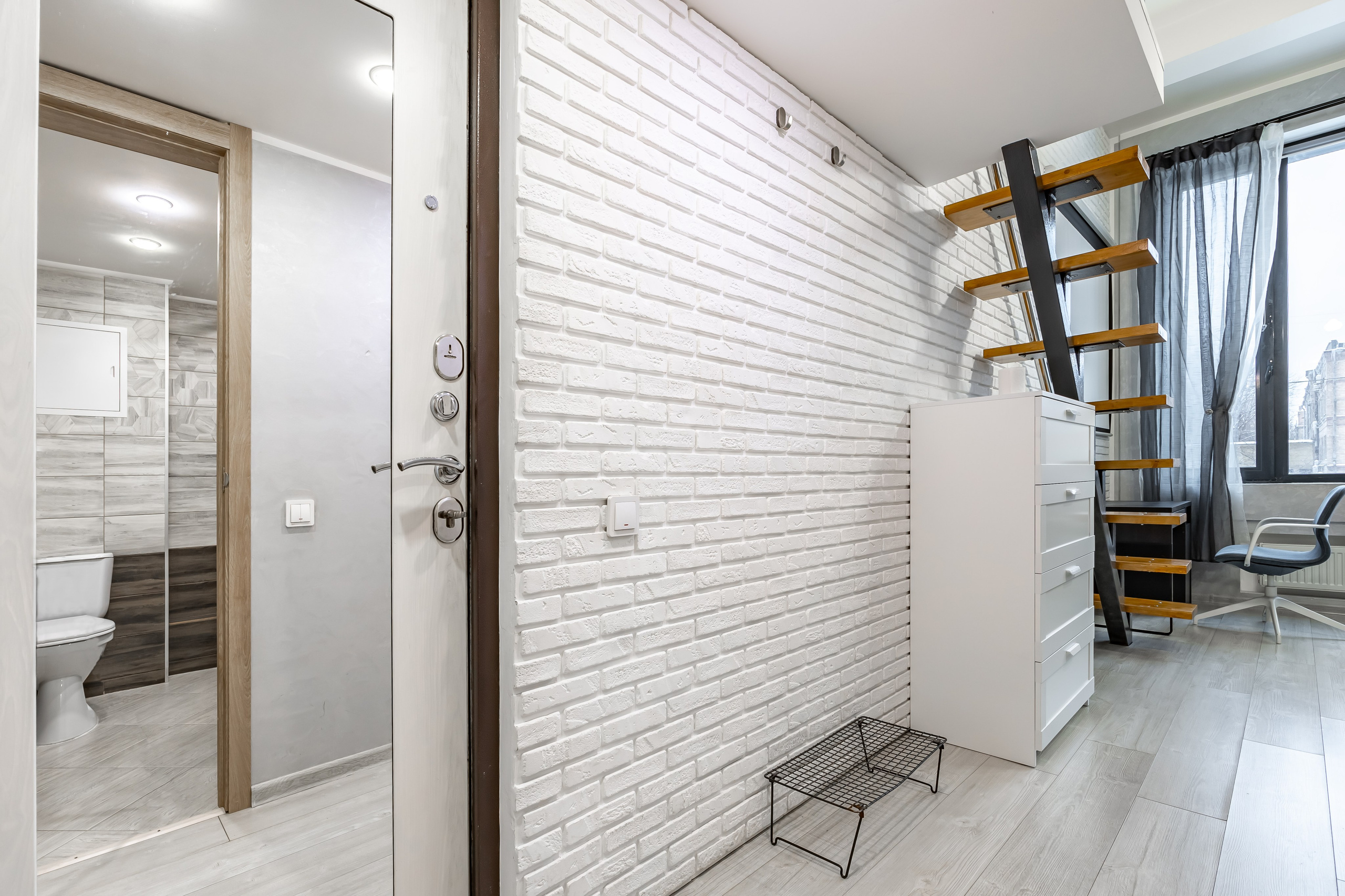 Двухуровневая студия для аренды. Интерьерный фотограф в Москве Сергей Чекмезов