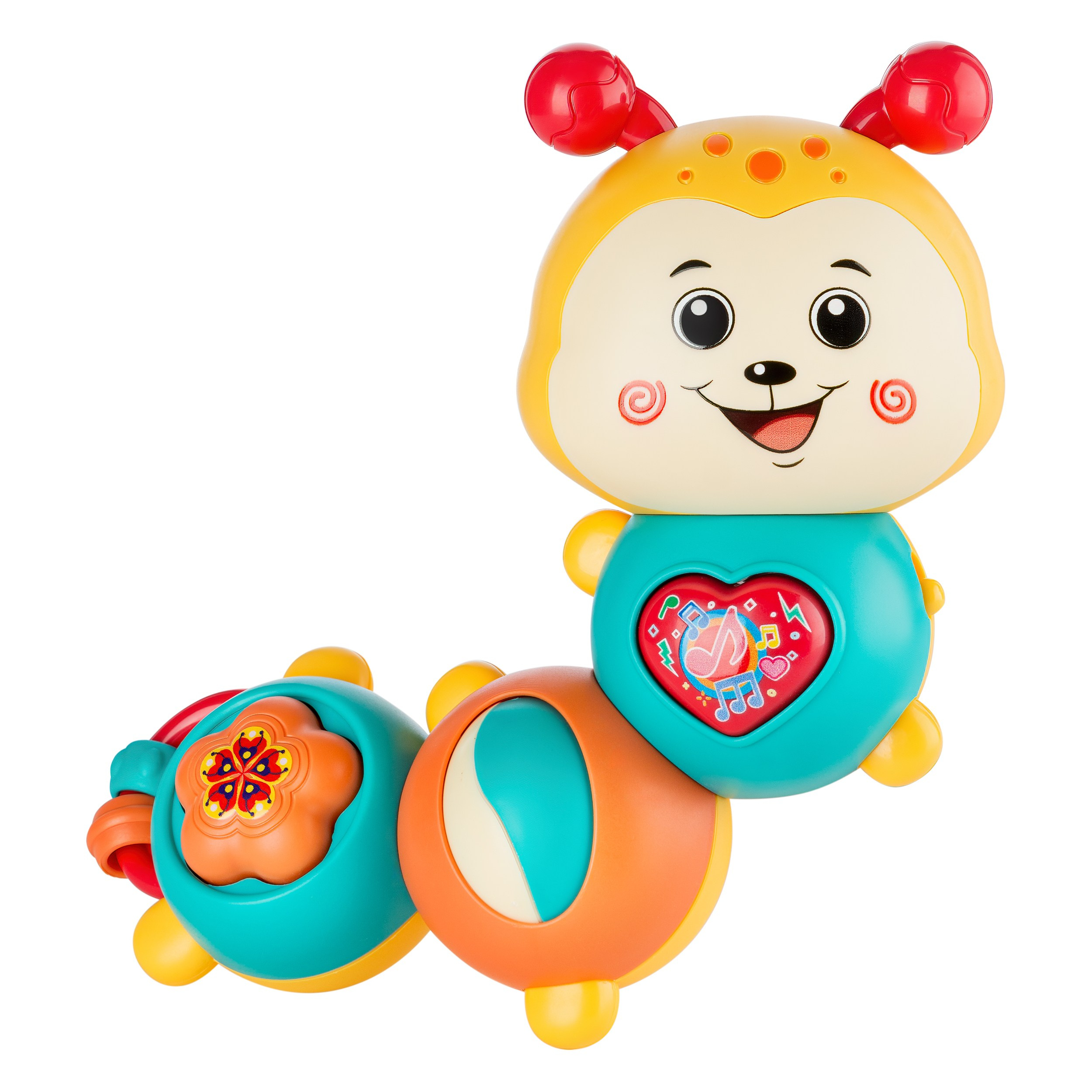 Развивающая детская игрушка "Гусеница"