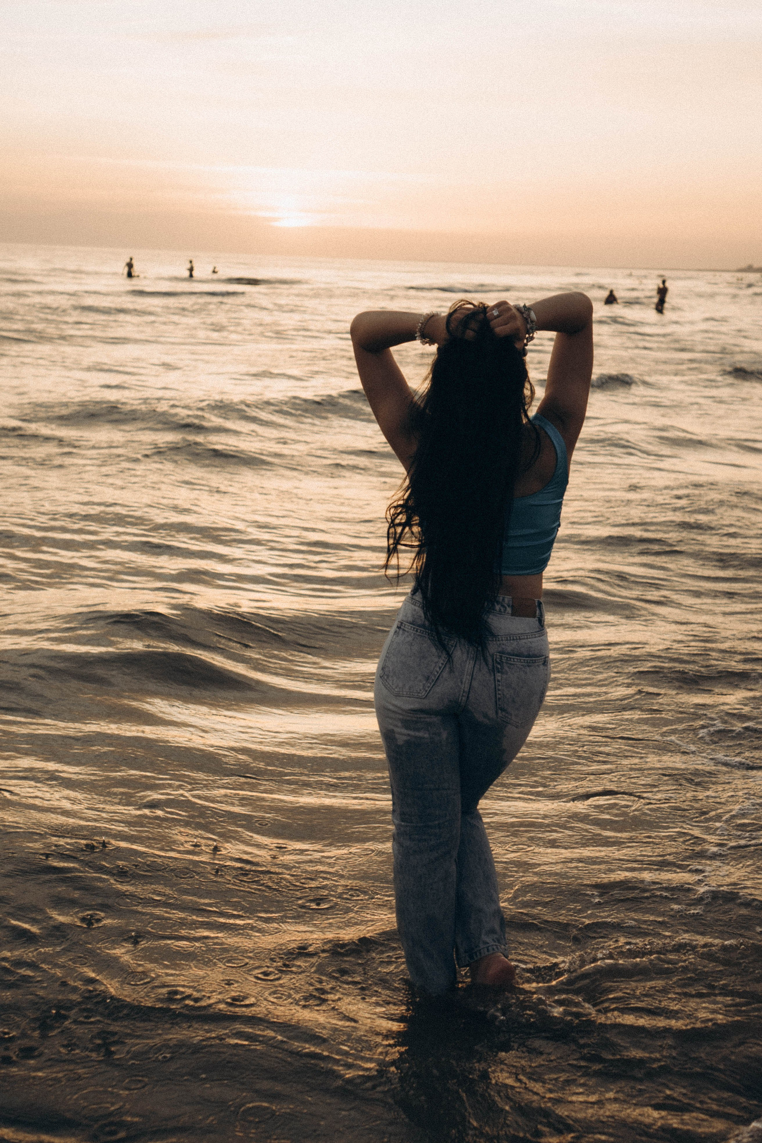 Июльский вечер на берегу черного моря. Профессиональный фотограф, Санкт-Петербург — Виктория Богомолова