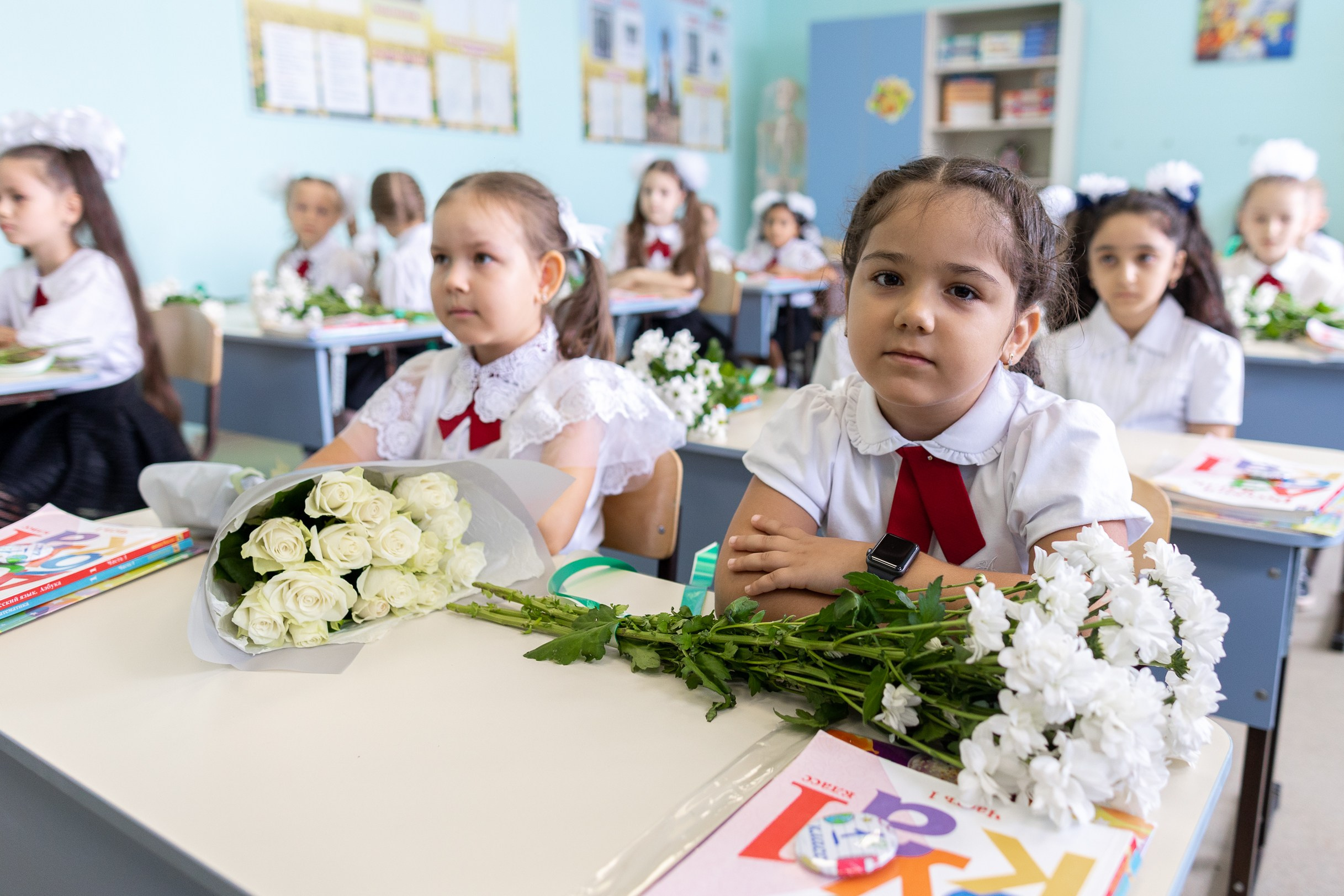 Школа № 61 им. Лавриненко, 1-е сентября | Фото. Фото и видеосъемка любых мероприятий в городе Краснодаре и Краснодарском крае. Щеколдин Антон