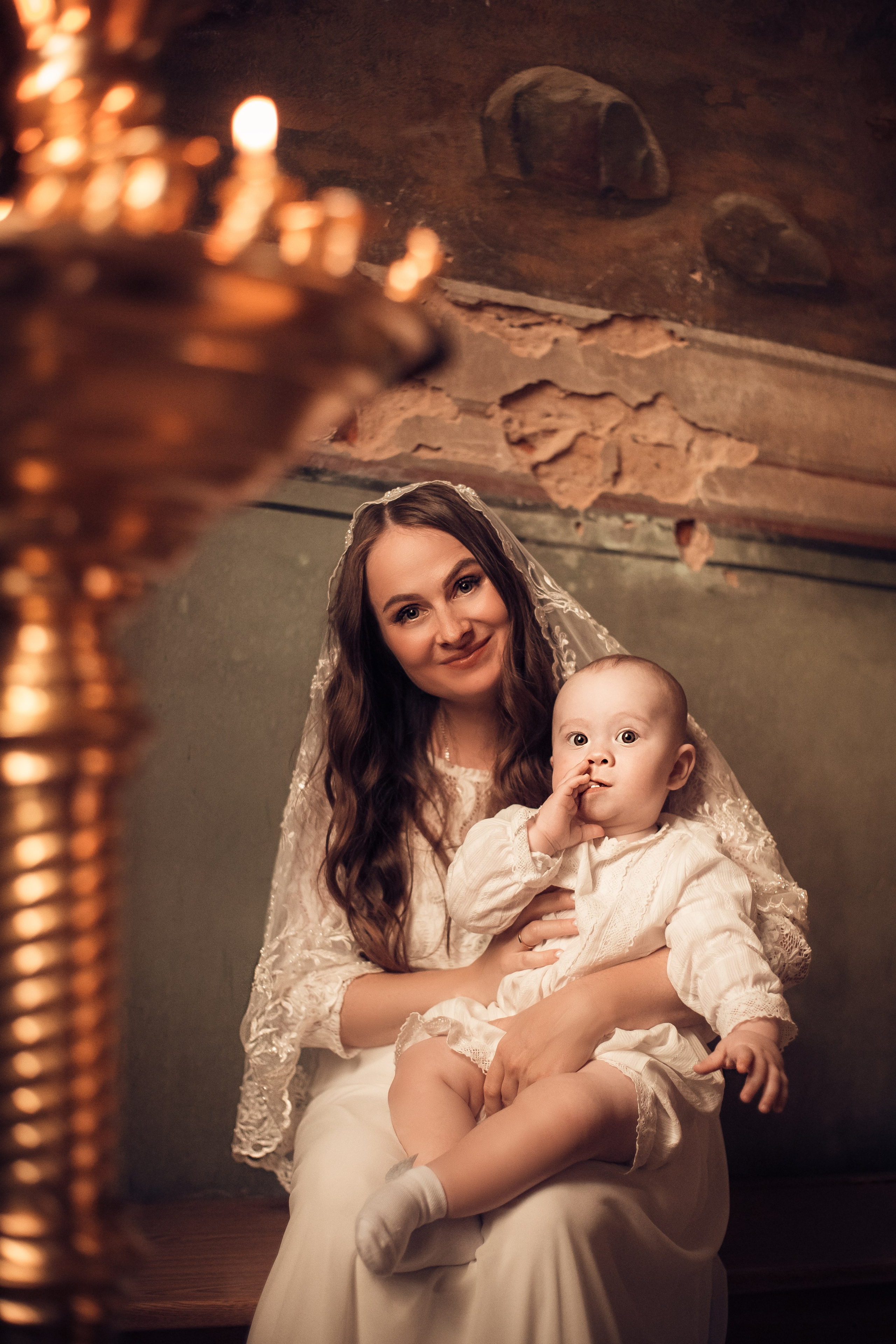 Постановка с Крещения Александра. Съемка Таинств Крещения Венчания, детские и семейные съемки в Пензе