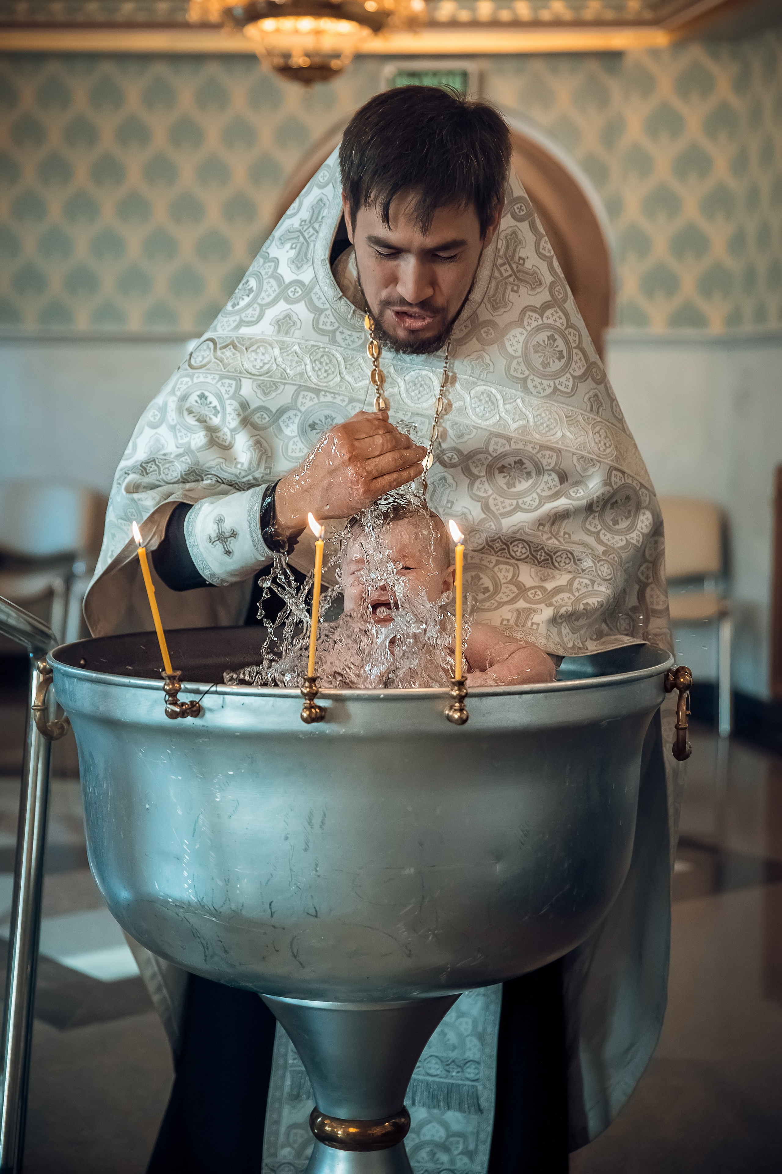 Таинство Крещения Иоанна 2022. Фотограф Таинств Крещение и Венчания г. Магадан Власова Ульяна