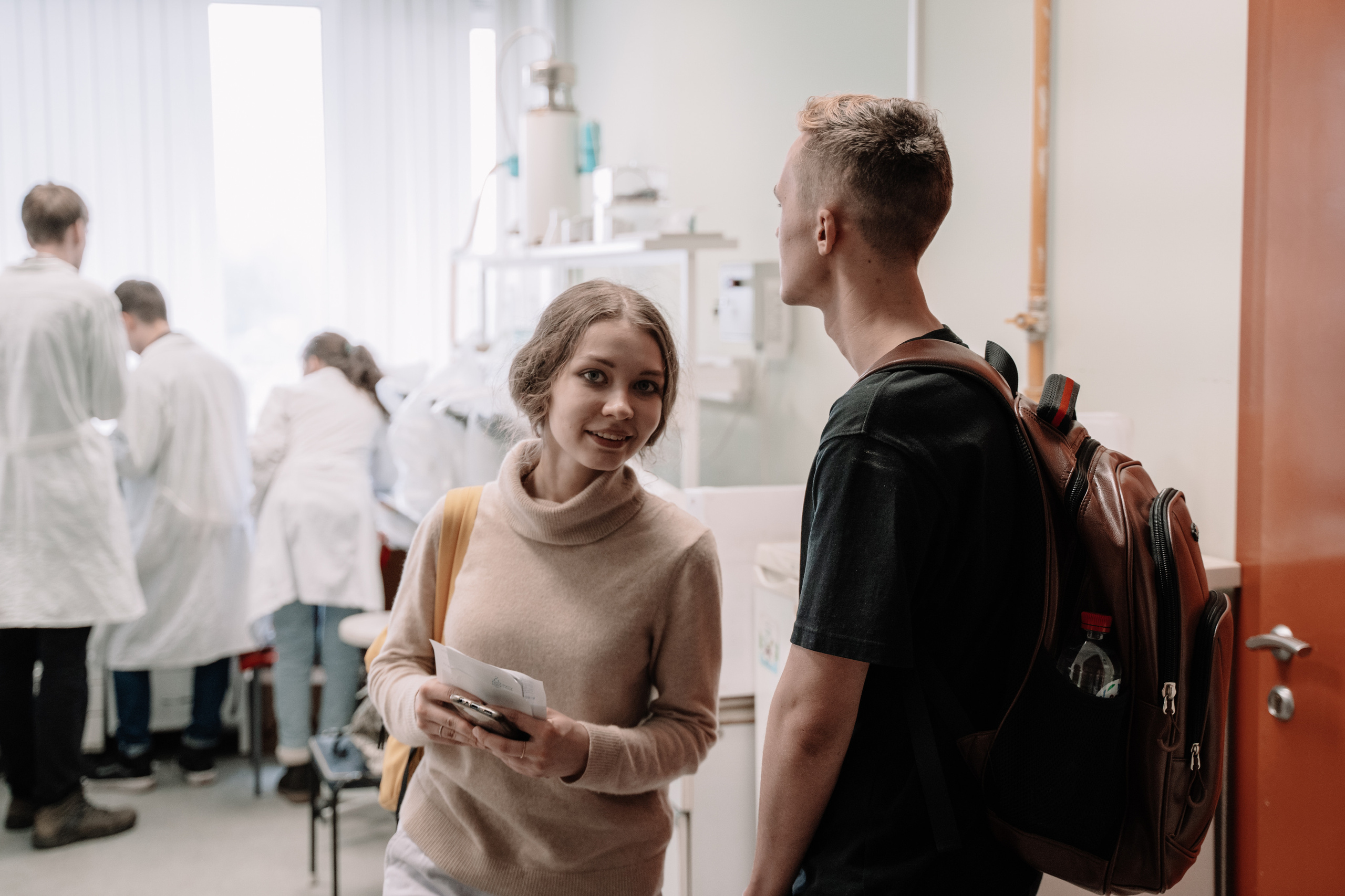 Репортажная съемка со Дня открытых дверей в РХТУ