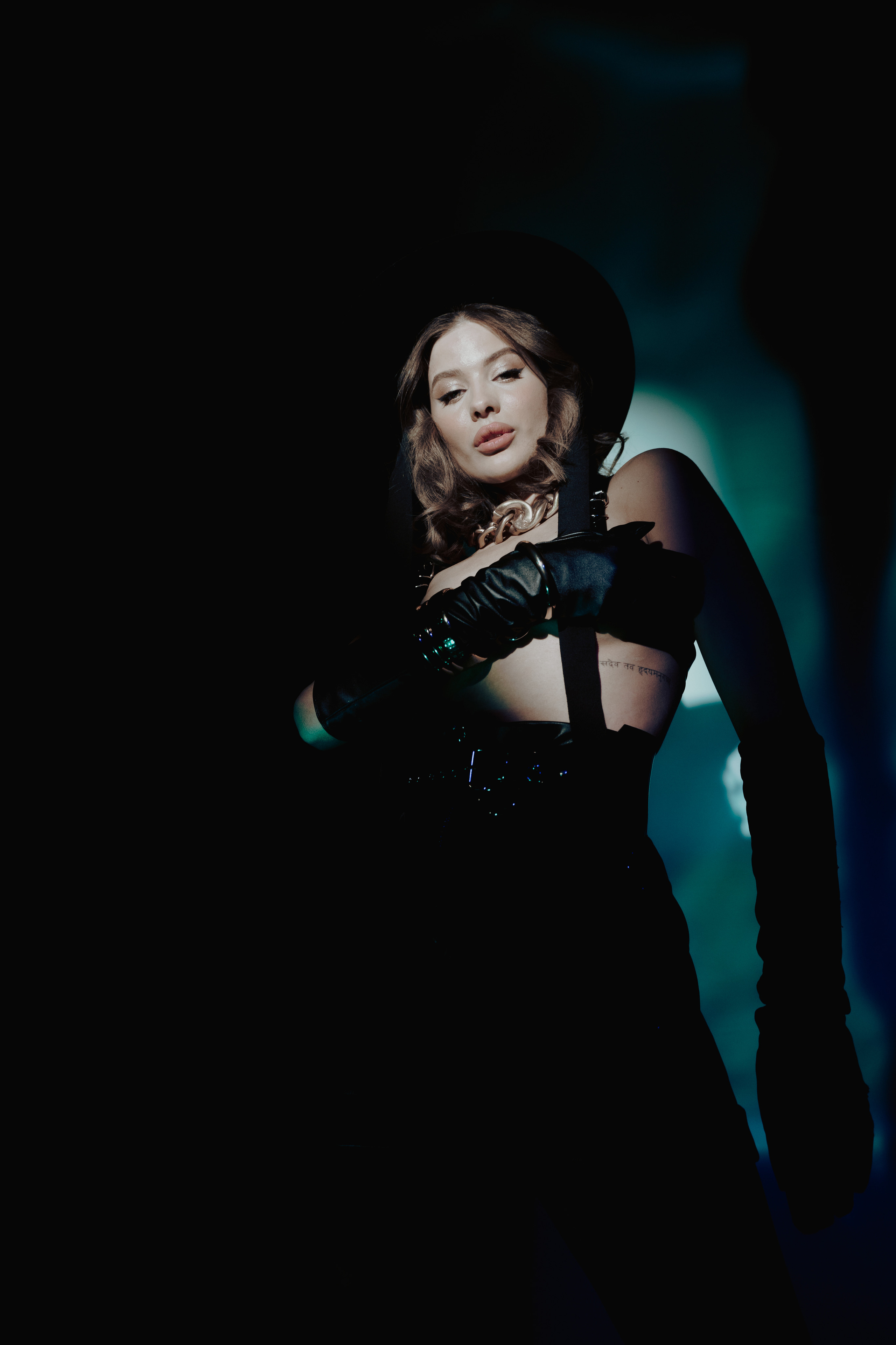 Дерзкая фотосессия в студии