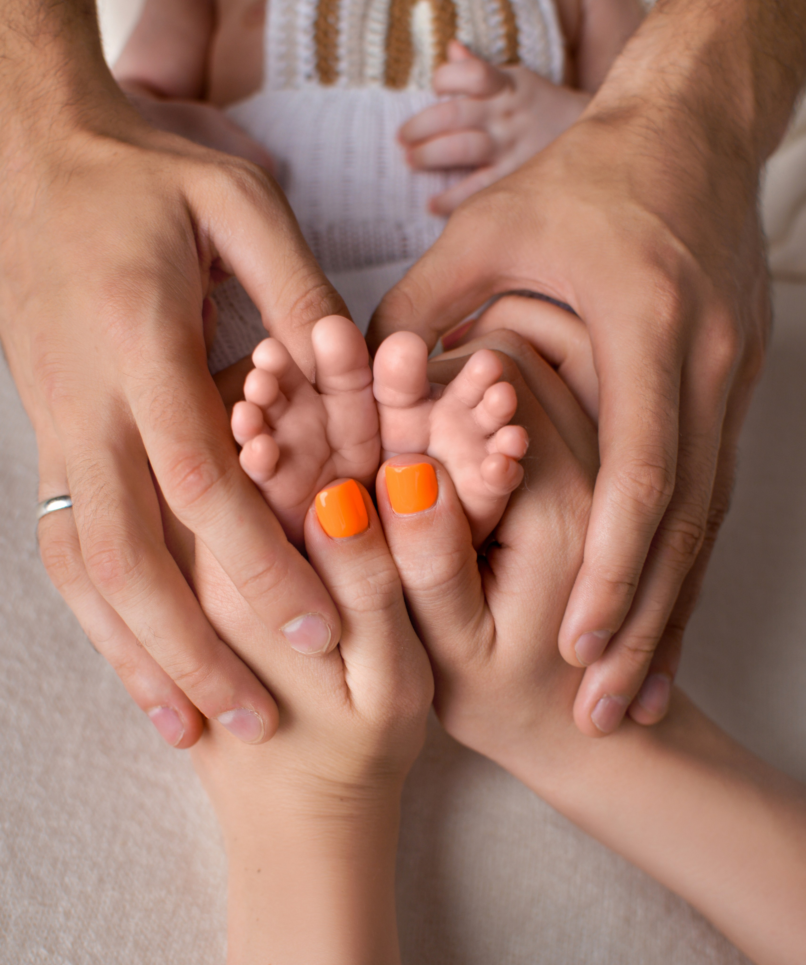 Семейная фотосессия ньюборн в Краснодаре. Фотограф новорожденных Краснодар Малышенко Надежда