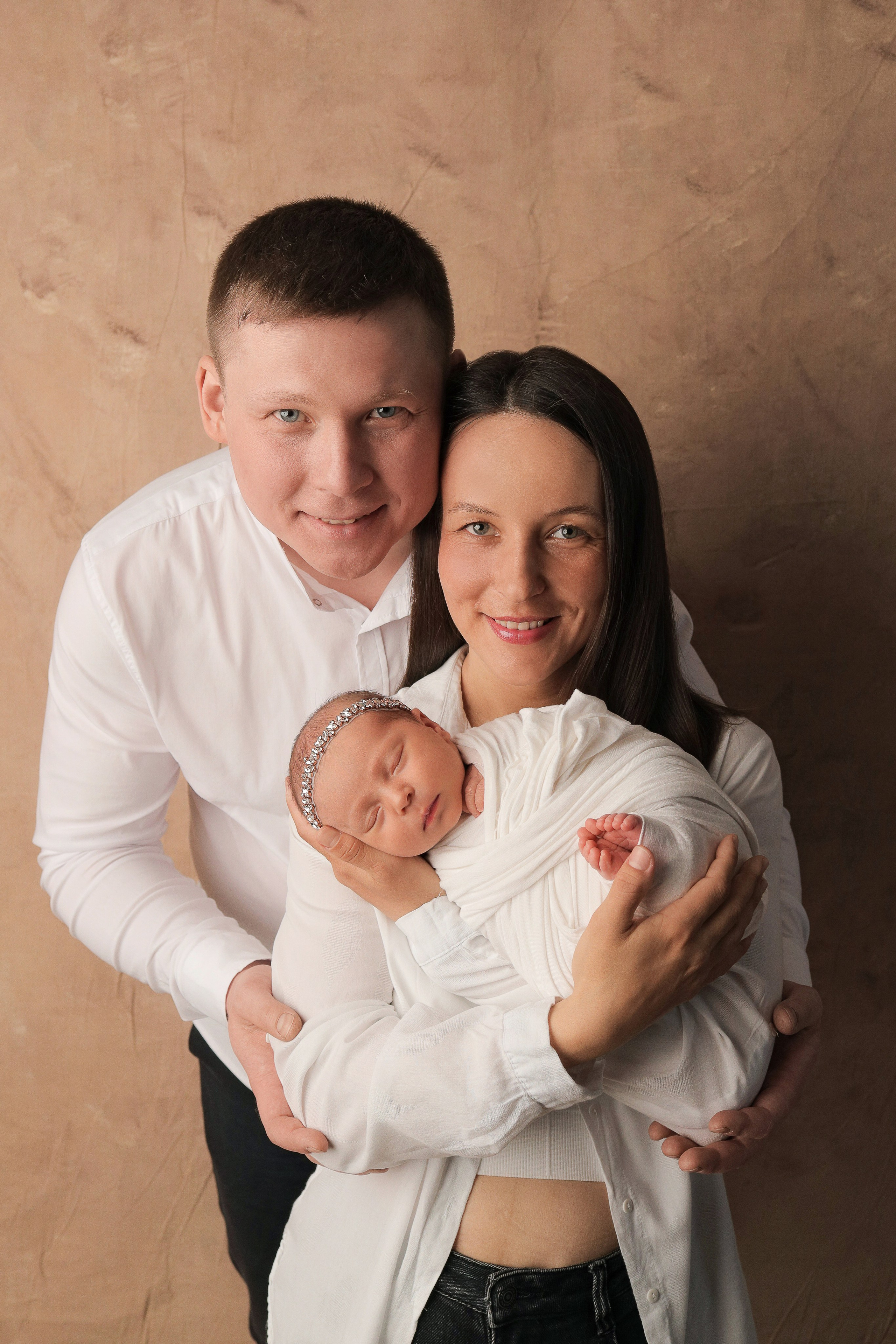 Новорожденные девочки. Фотограф новорожденных в Новокузнецке Анна Горошникова