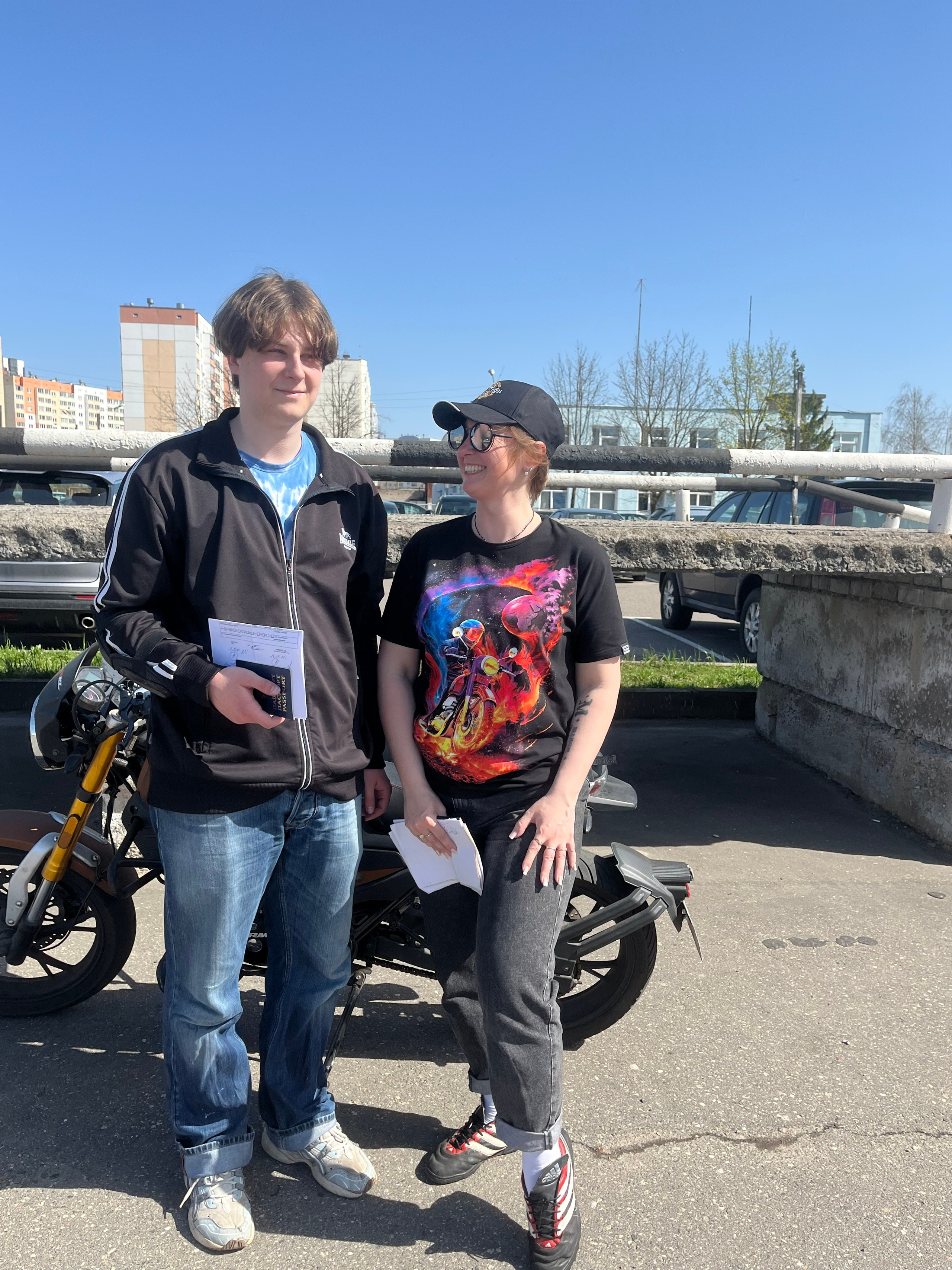 Экзамен ГАИ. МОТОШКОЛА в городе Витебске. Обучение категории А и А1