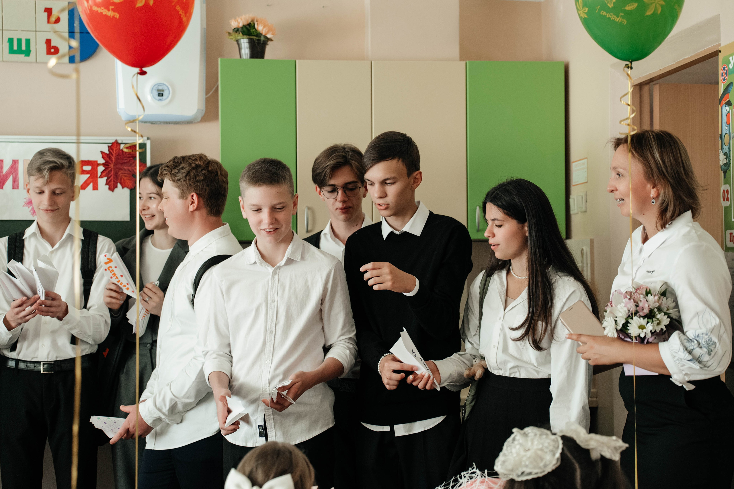 1 сентября, 1-й класс. Свадебный фотограф Москва Александра Аверкова