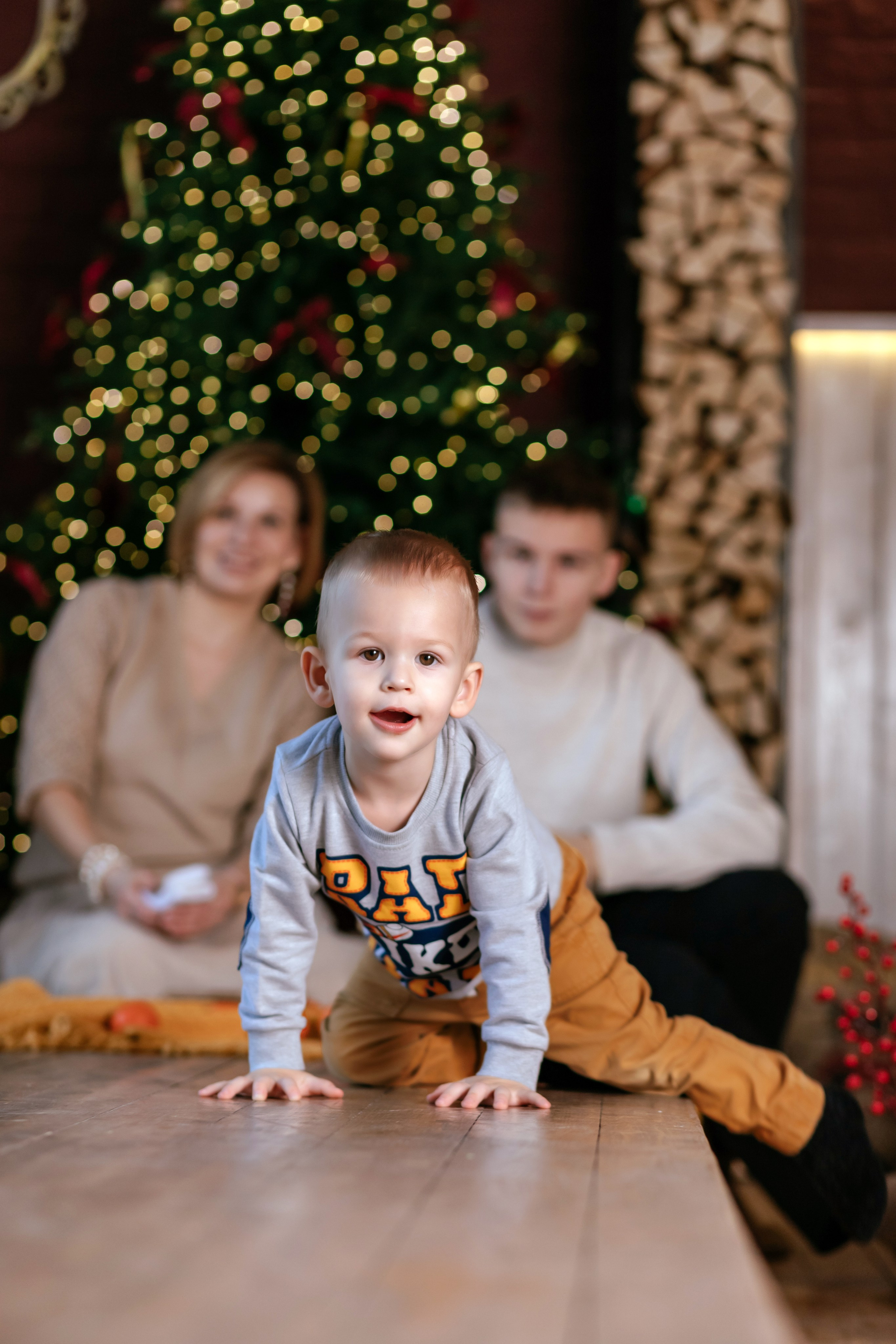 Новогодняя семейная съёмка. EtoStudio. Семейный фотограф в Минске Приболовец Светлана