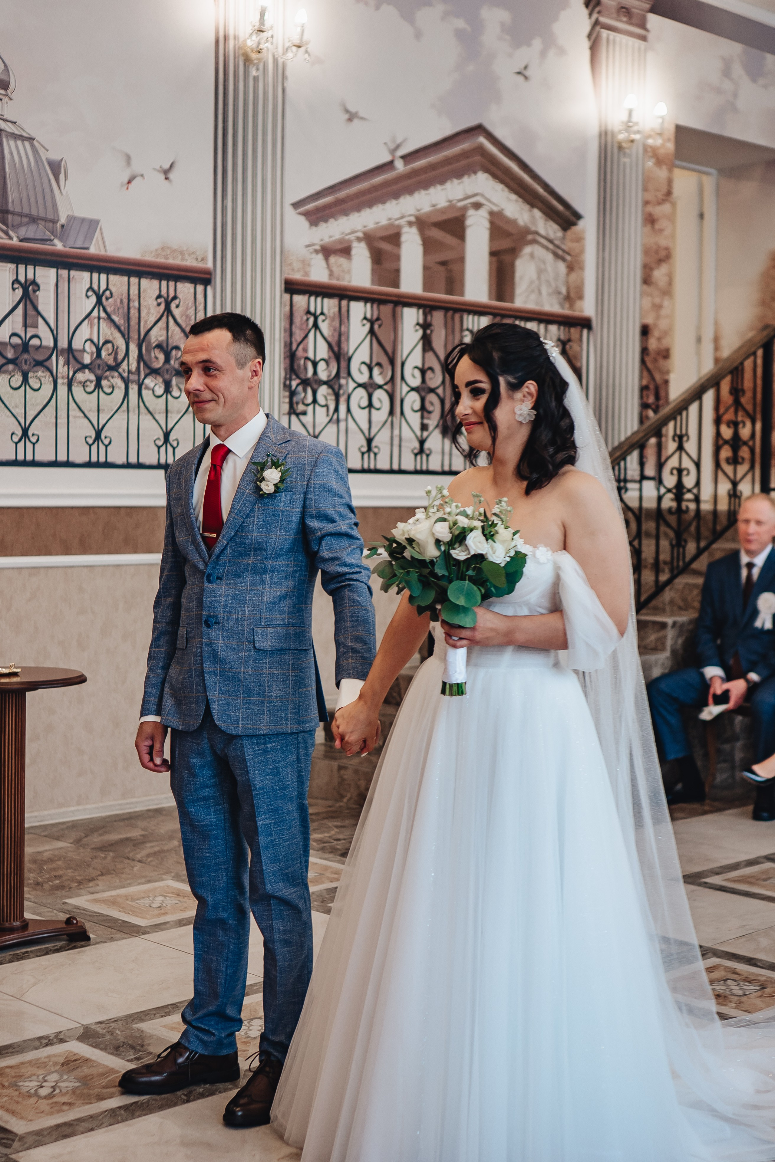 СВАДЕБНАЯ СЬЕМКА В ЗАГСЕ НА МОСКОВСКОМ ПРОСПЕКТЕ. Профессиональный фотограф, Санкт-Петербург — Виктория Богомолова