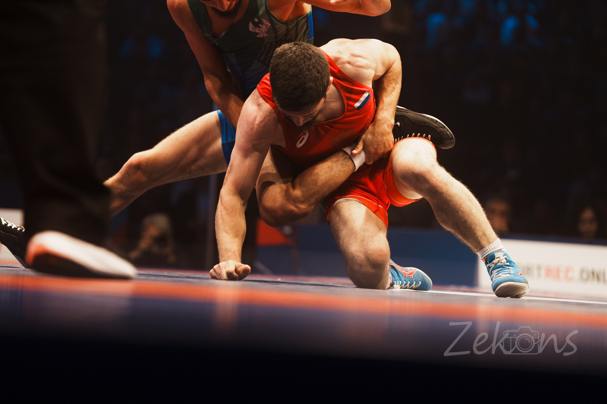 Чемпионат России по вольной борьбе 2025 (Москва). Zekons. Фото, видео, нейросети
