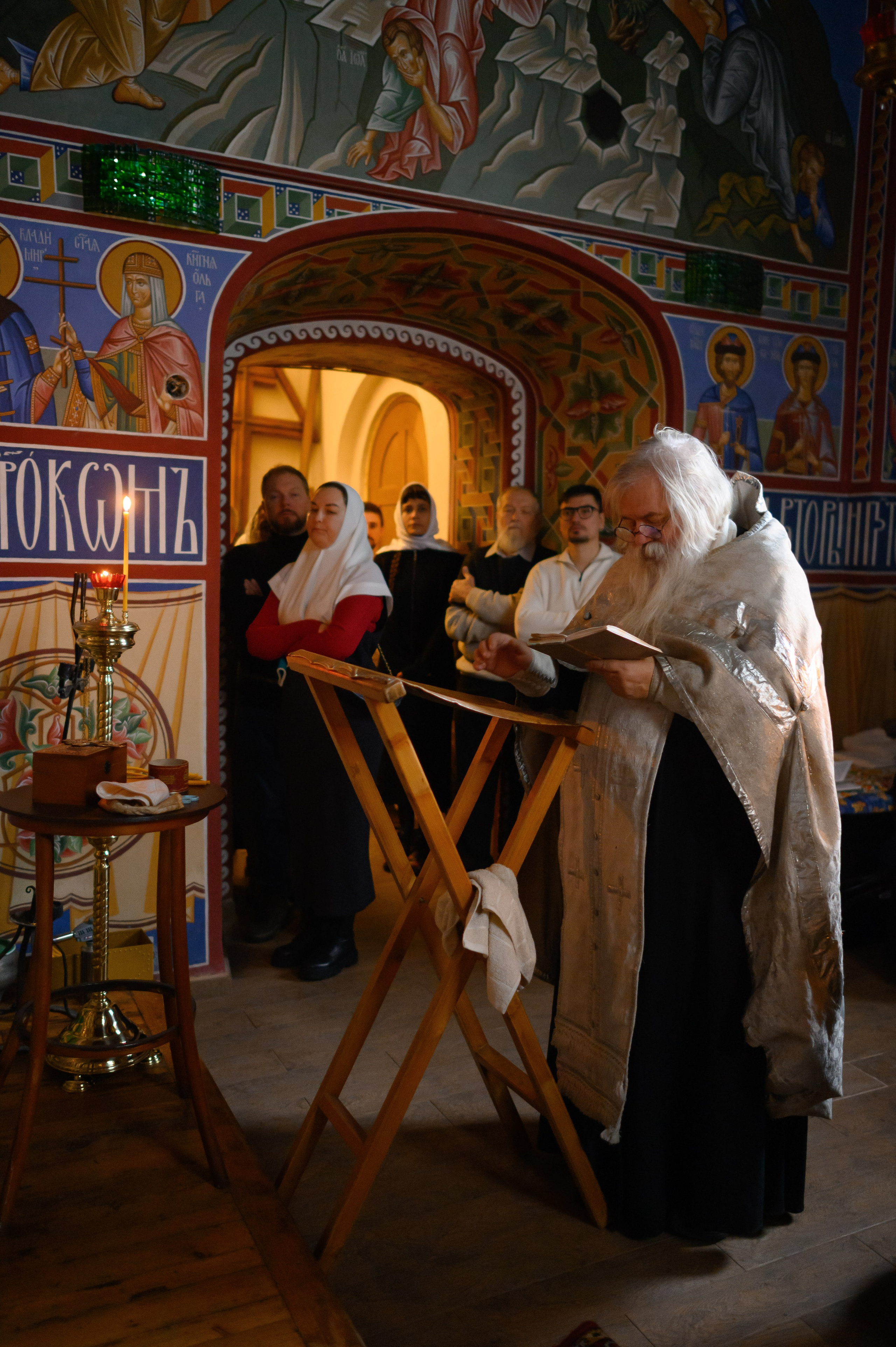Крещение в Старообрядческом храме (Москва). Семейный и свадебный фотограф в Санкт-Петербурге Серафима Смирнова