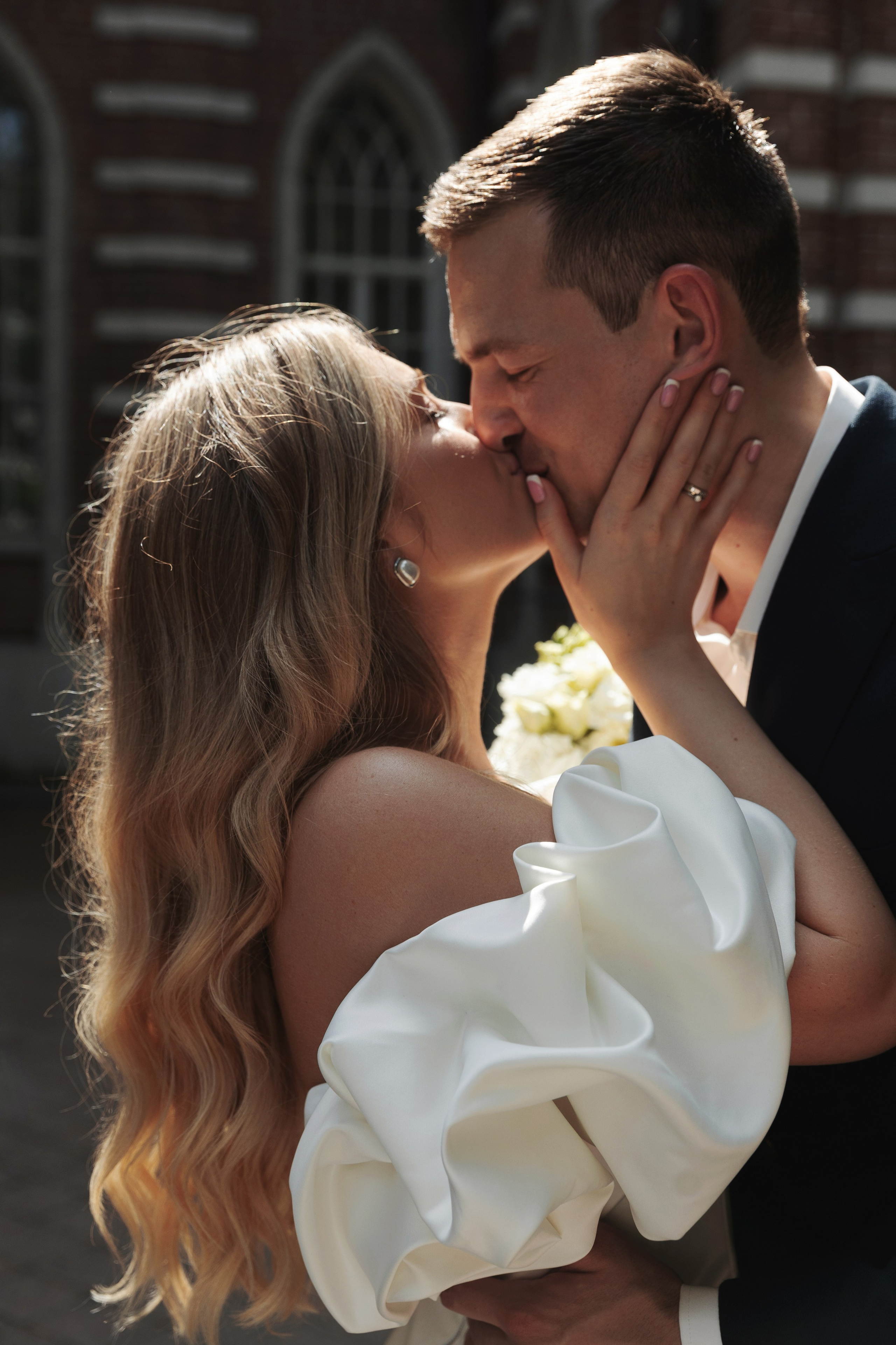 Свадебная фотосессия на Котельнической набережной и в парке Царицыно, Роспись в Шипиловском ЗАГСе. Свадебный фотограф Москва Анастасия Храмова