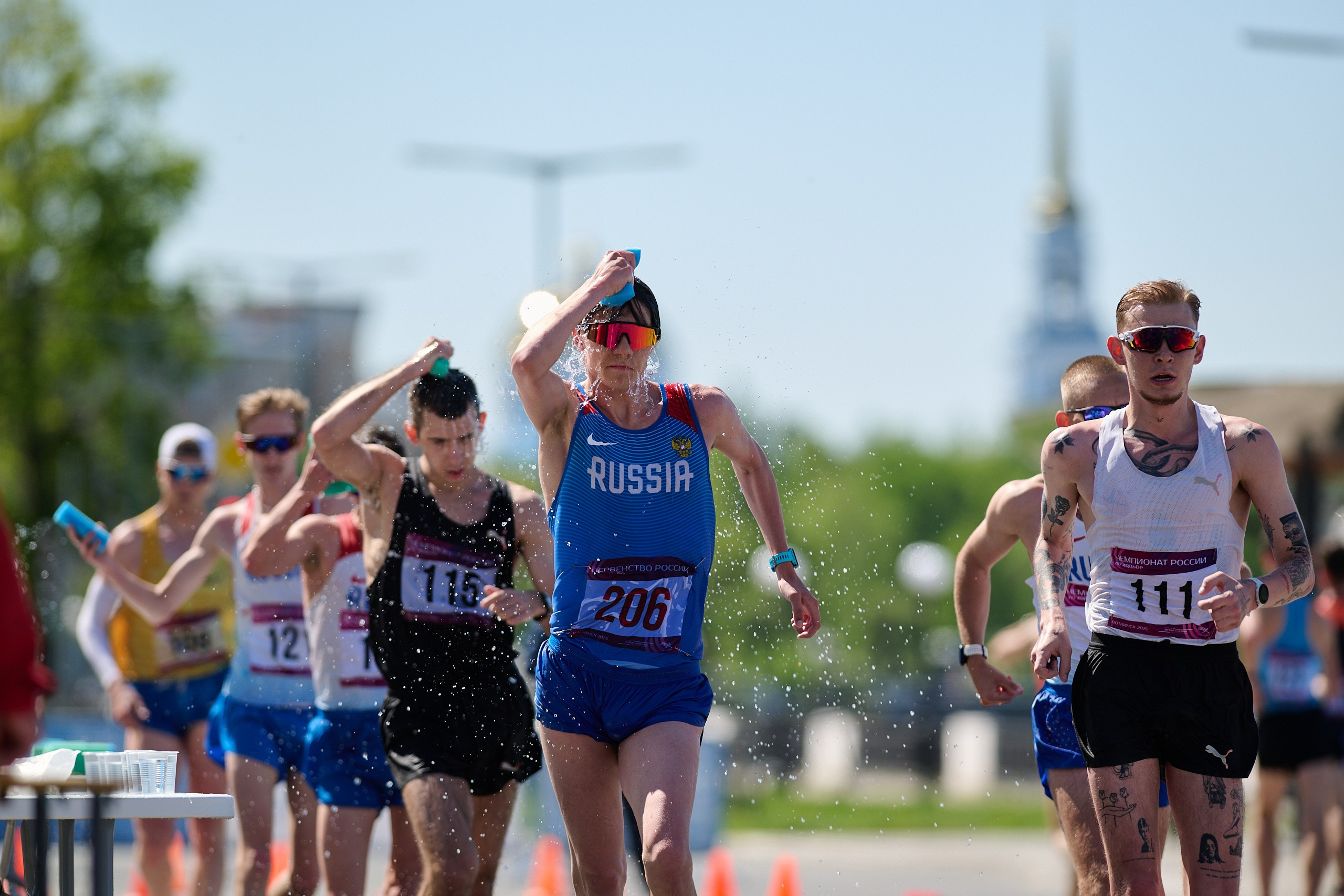 Чемпионат России по спортивной ходьбе 2025. Спортивный репортажный фотограф в Ижевске Сергей Мерзляков