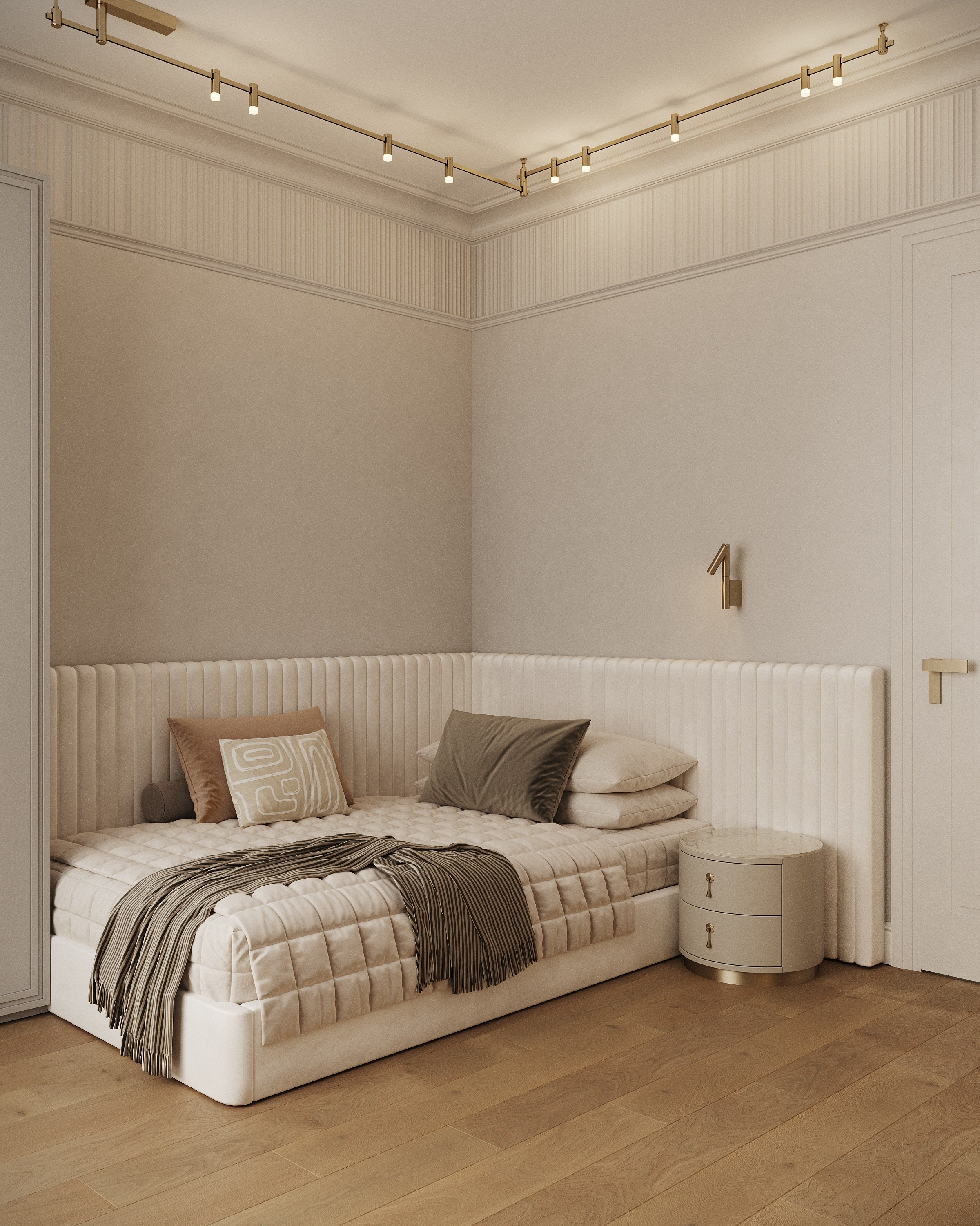 MSK | West Garden 105 м². 3d визуализатор Анастасия Науменко