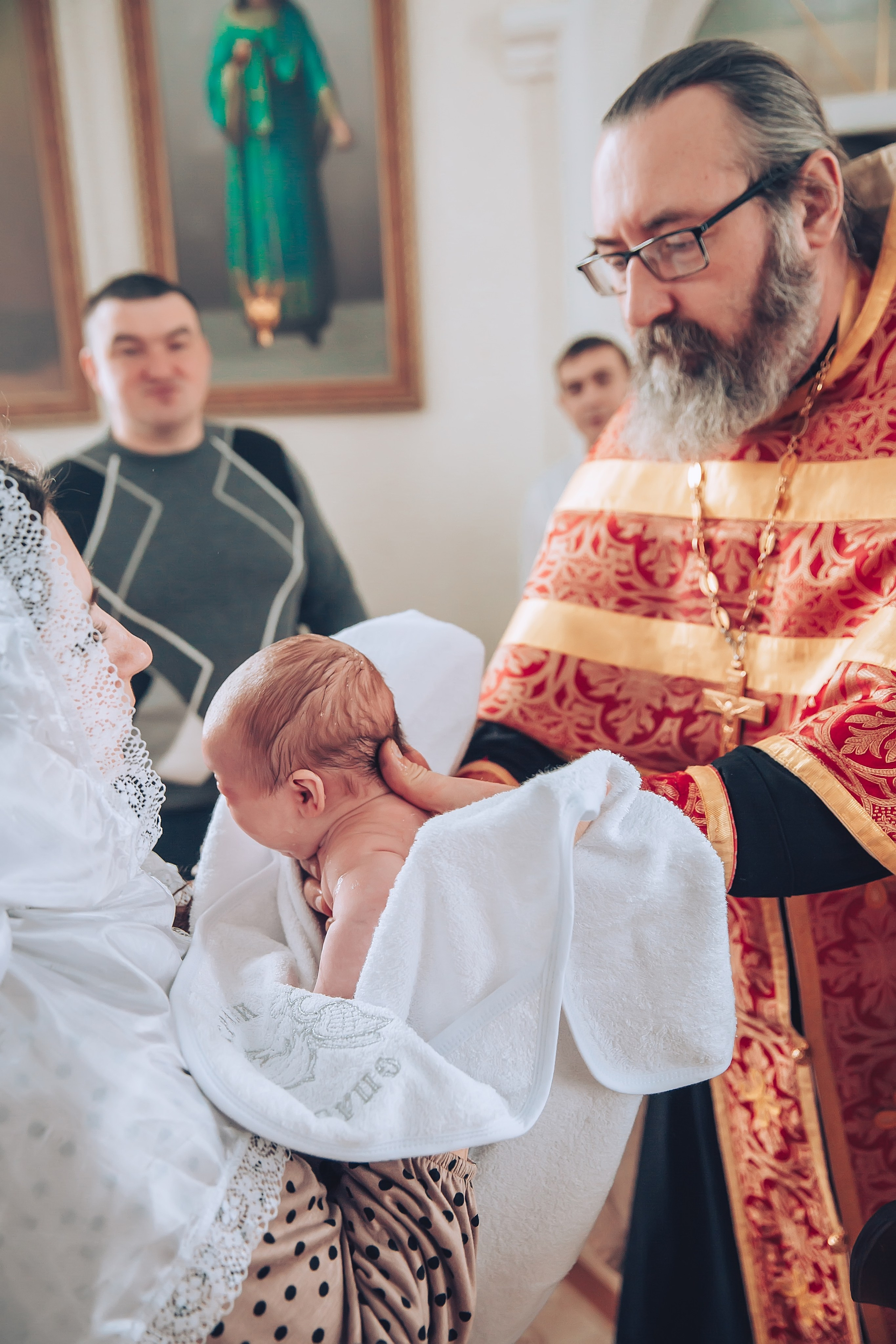 Крещение Анастасии. Школьный и детский фотограф Старожилово