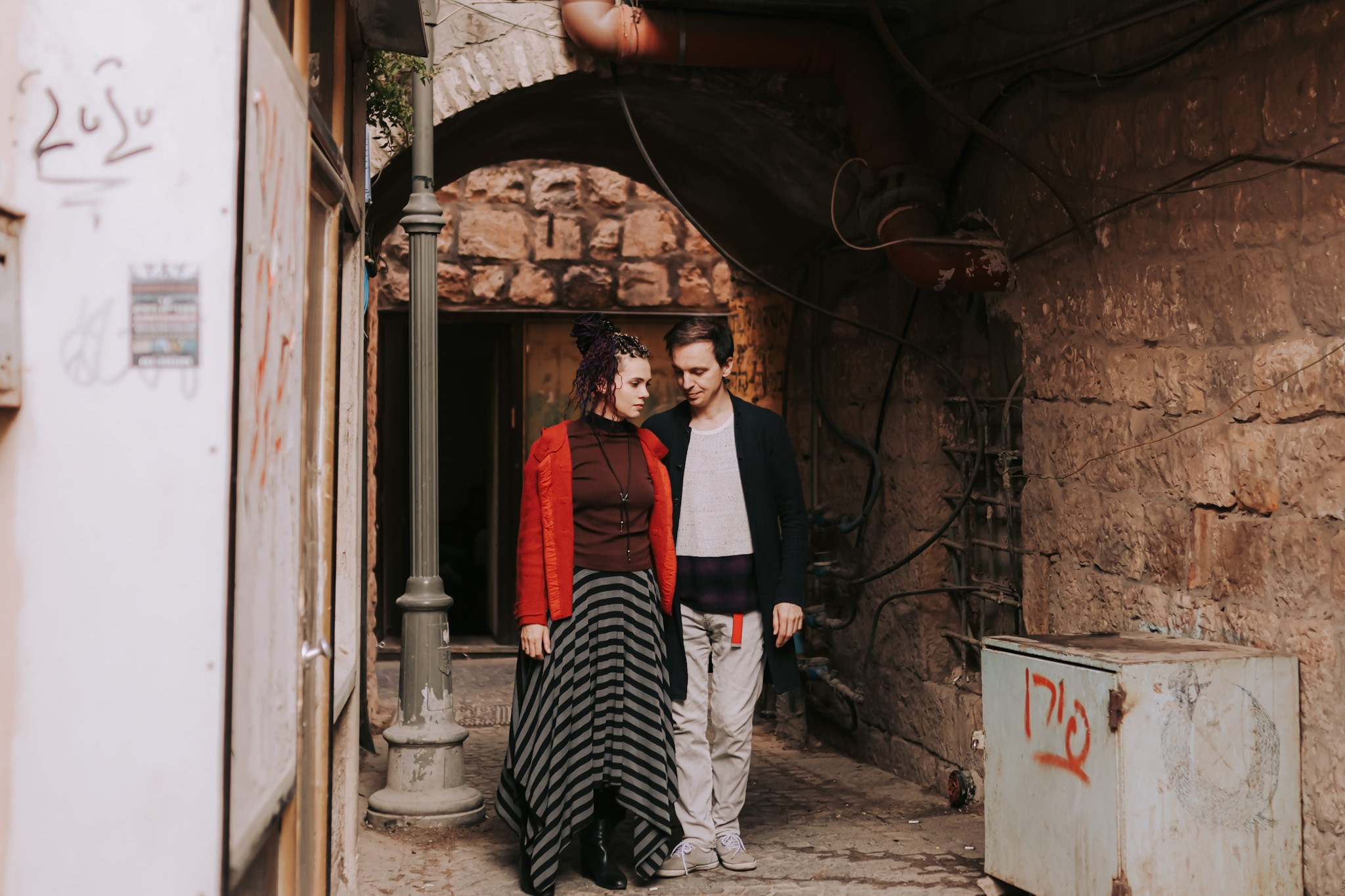 Violetta and Andrey, Jerusalem | June 2025. Photographer in Israel Alice Milchin