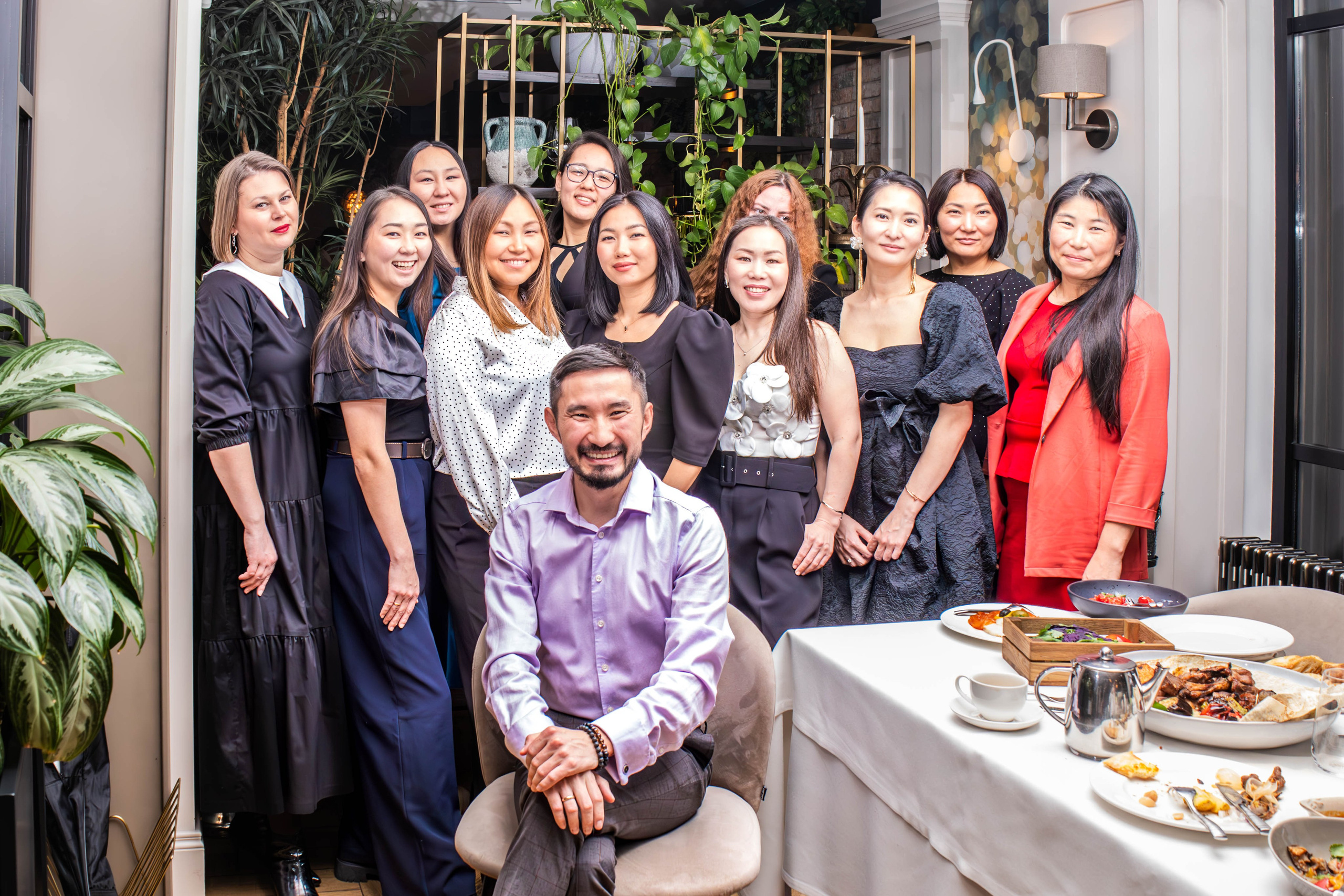 Съёмка в ресторане на День рождения для Булата. Семейный и свадебный фотограф в Москве и Домодедово Анна Авилочкина