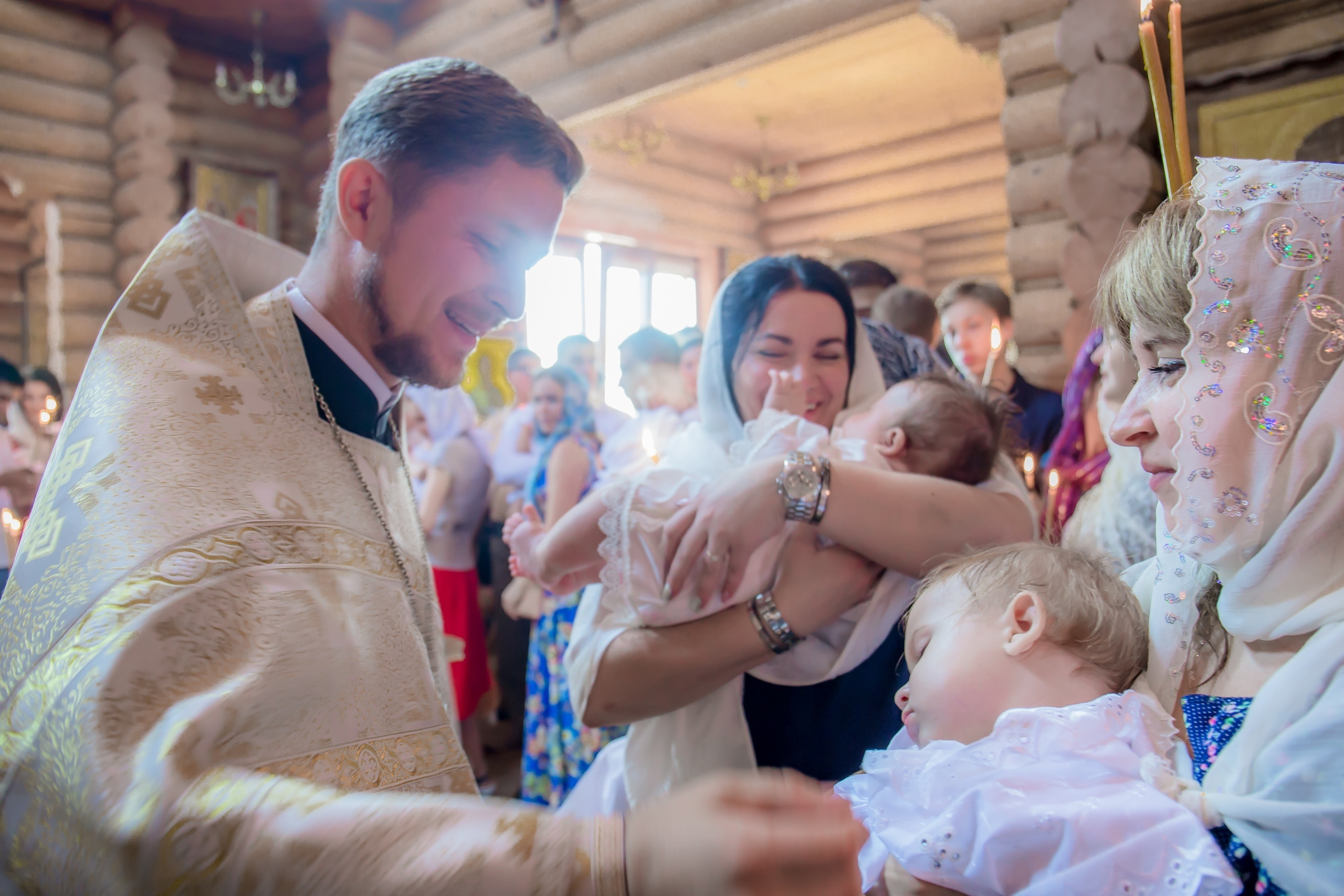 Крещение Аделины. Свадебный и семейный профессиональный фотограф в Ростове-на-Дону , Кри