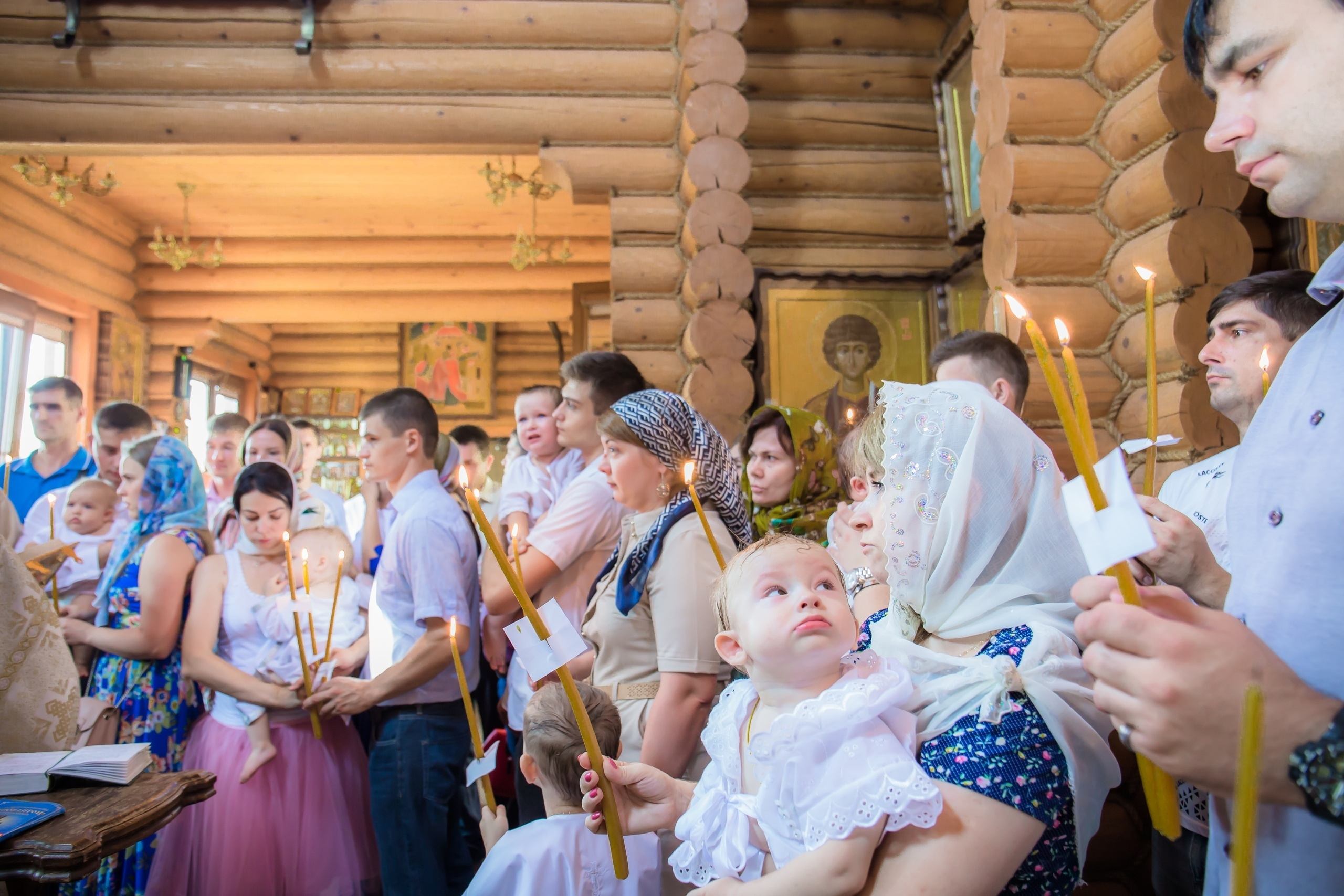 Крещение Аделины. Свадебный и семейный профессиональный фотограф в Ростове-на-Дону , Кри