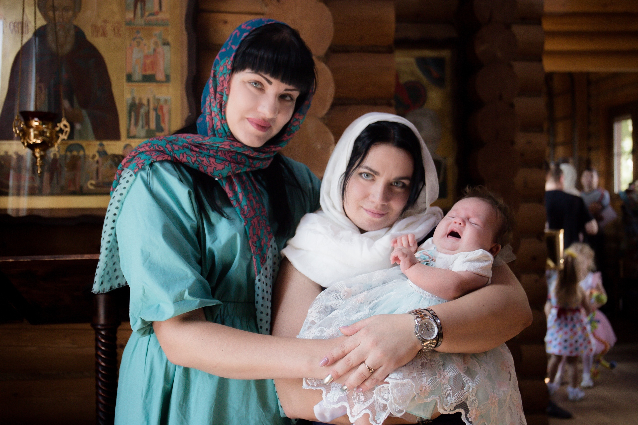 Крещение Аделины. Свадебный и семейный профессиональный фотограф в Ростове-на-Дону , Кри