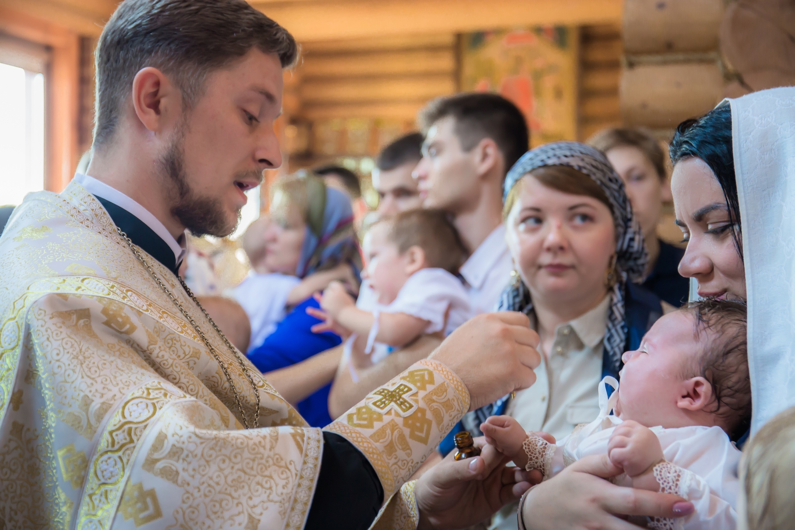 Крещение Аделины. Свадебный и семейный профессиональный фотограф в Ростове-на-Дону , Кри