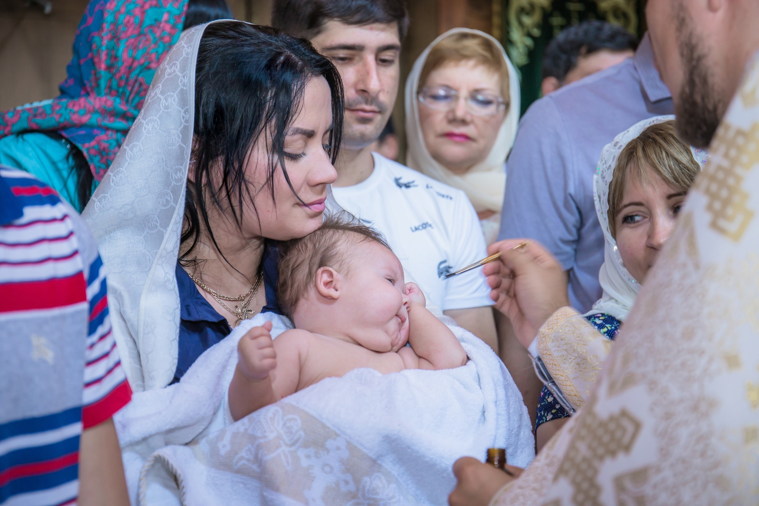 Крещение Аделины. Свадебный и семейный профессиональный фотограф в Ростове-на-Дону , Кри