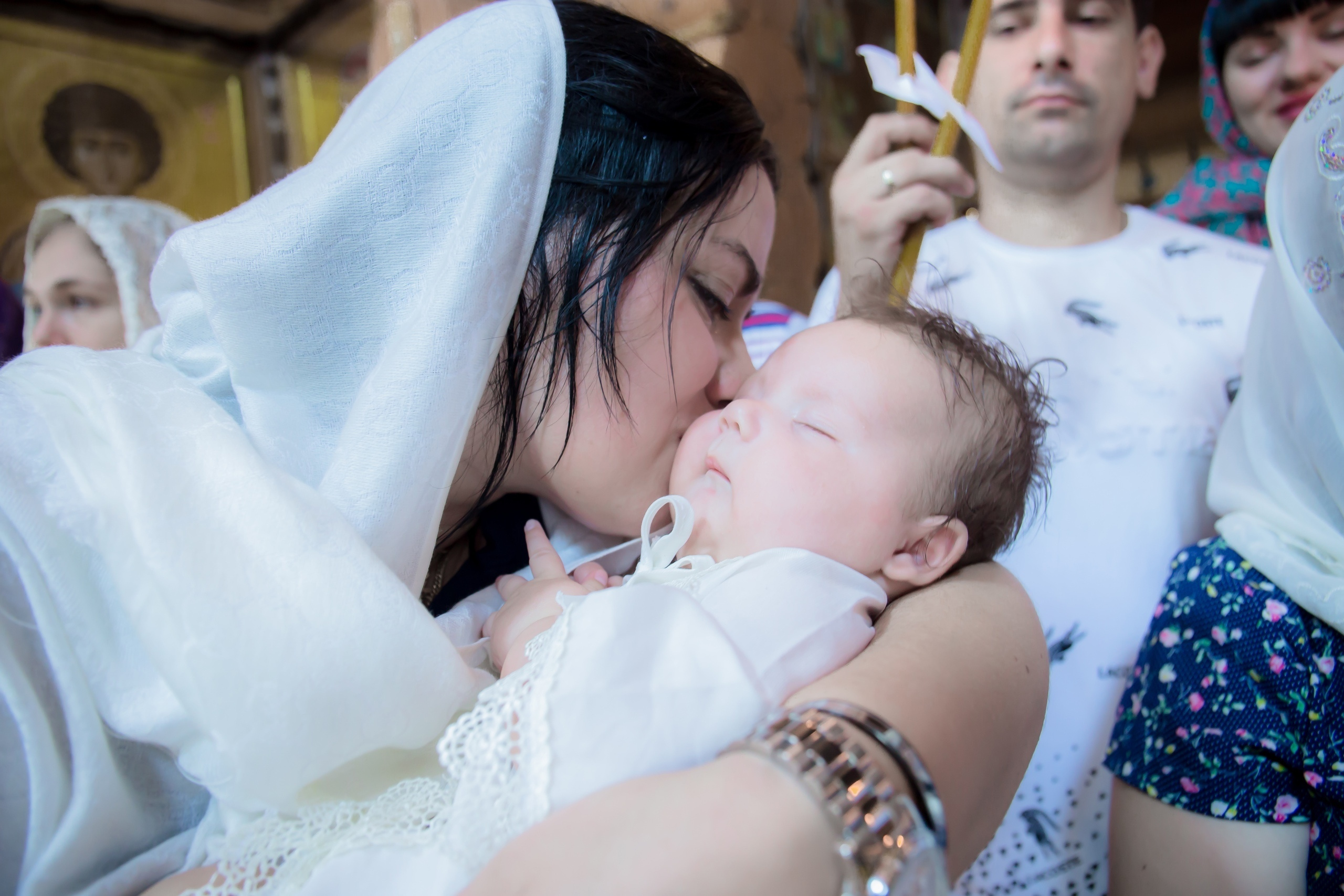 Крещение Аделины. Свадебный и семейный профессиональный фотограф в Ростове-на-Дону , Кри