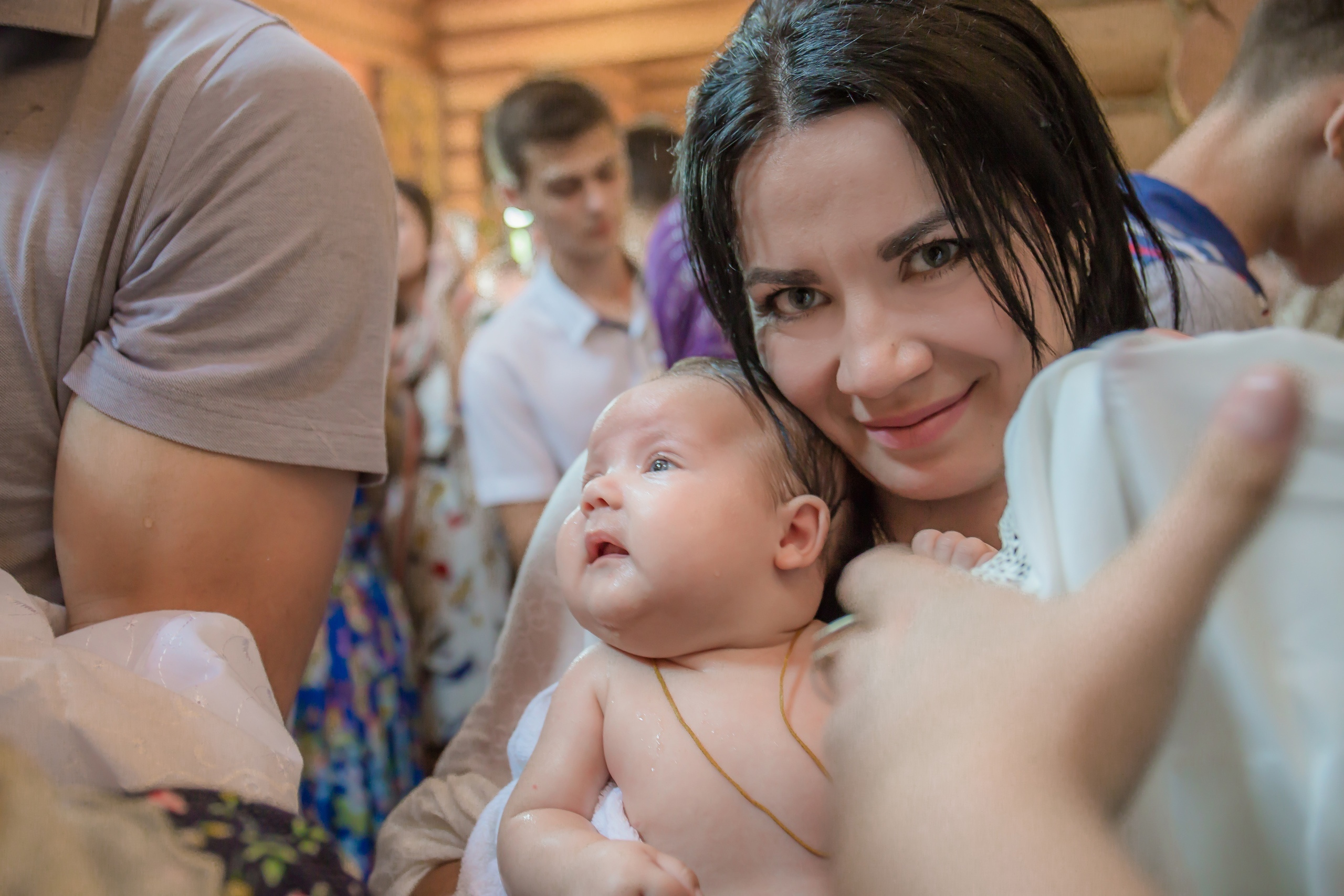 Крещение Аделины. Свадебный и семейный профессиональный фотограф в Ростове-на-Дону , Кри