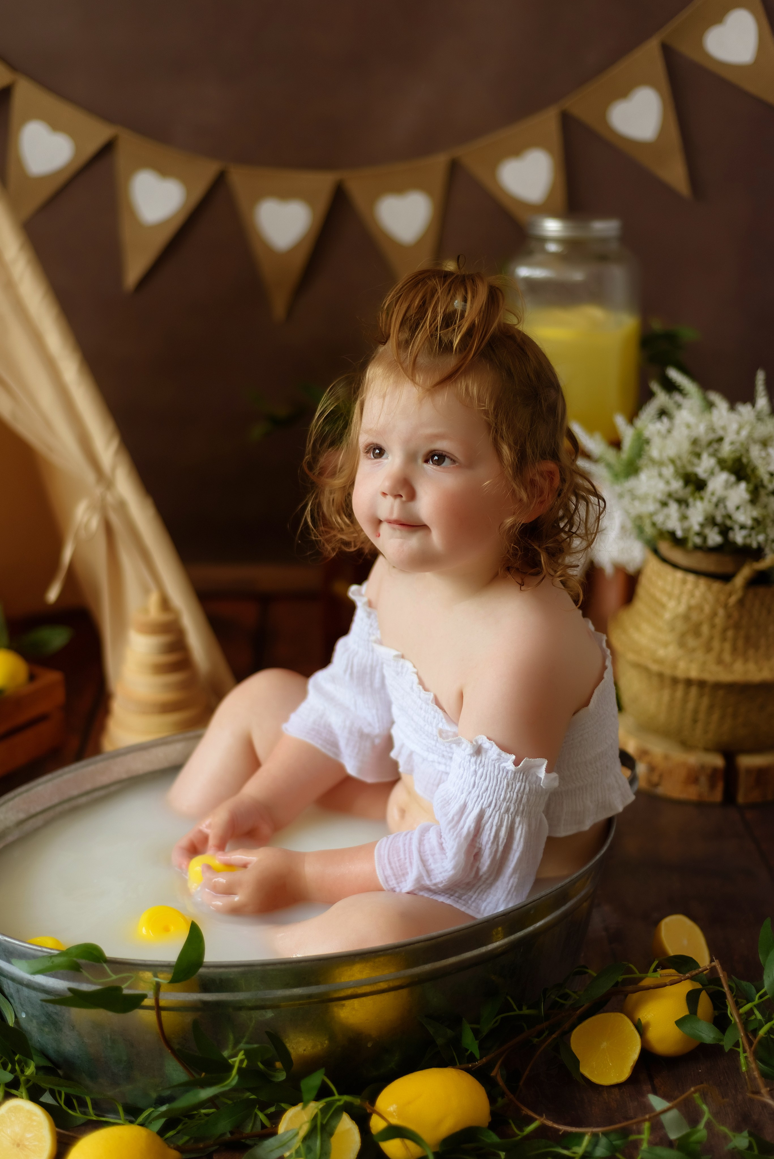 Фотопроект «Лимончики» Алиса. Детский Фотограф |Фотограф на годик в Брянске Ирина Романова