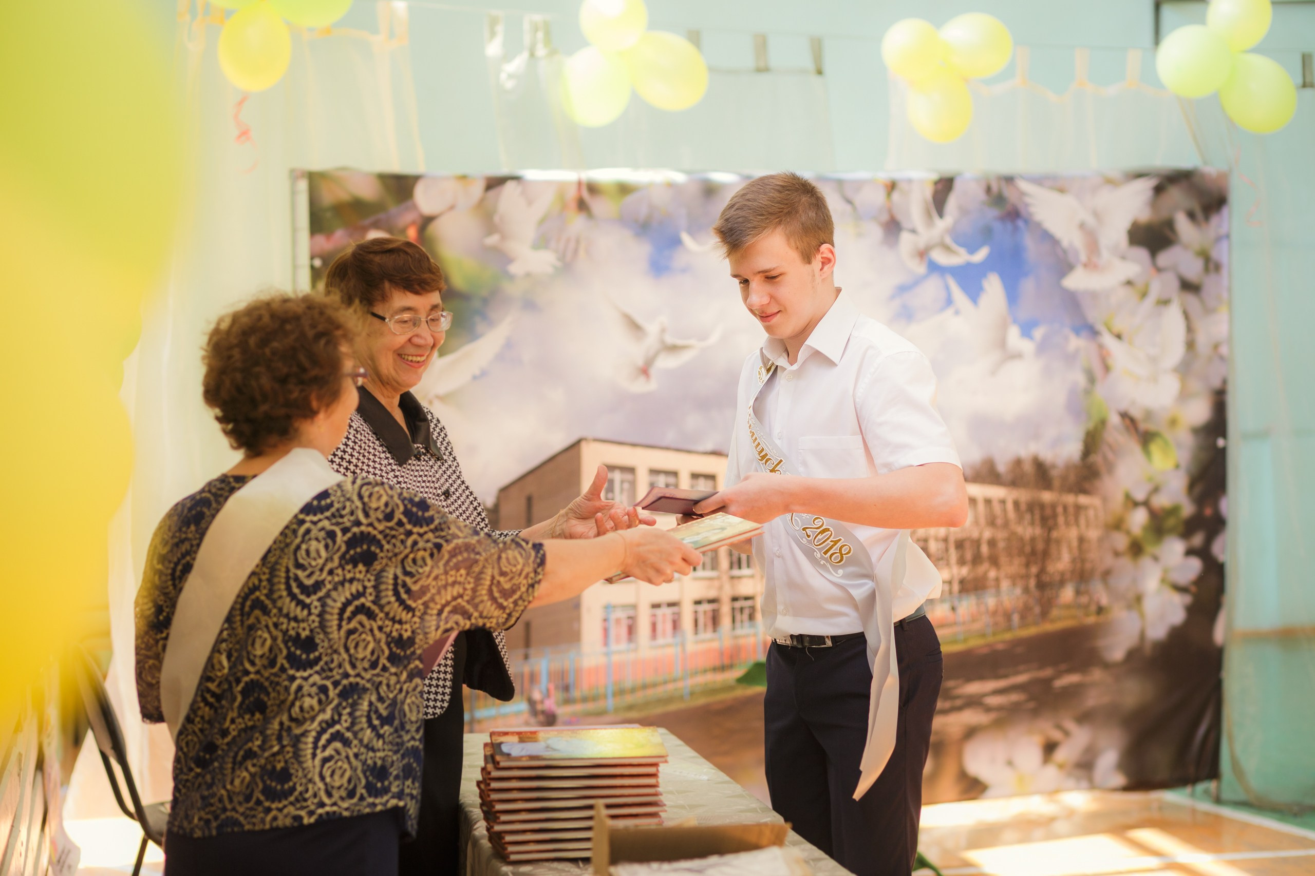 Выпукной 9Б шк. 4