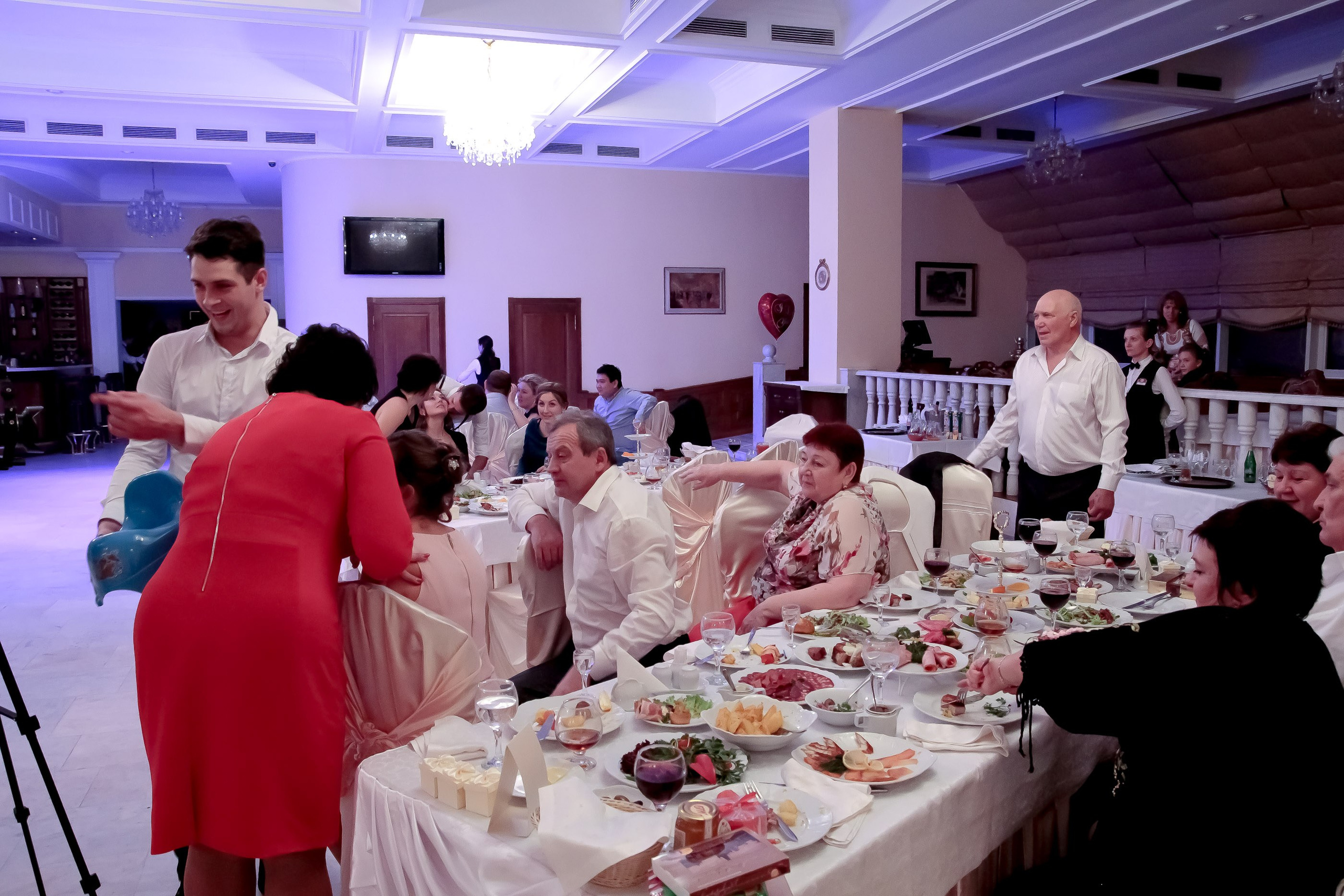 Банкет/Banquet. Максим Матвийченко и Виктория Басова профессионалы своего дела