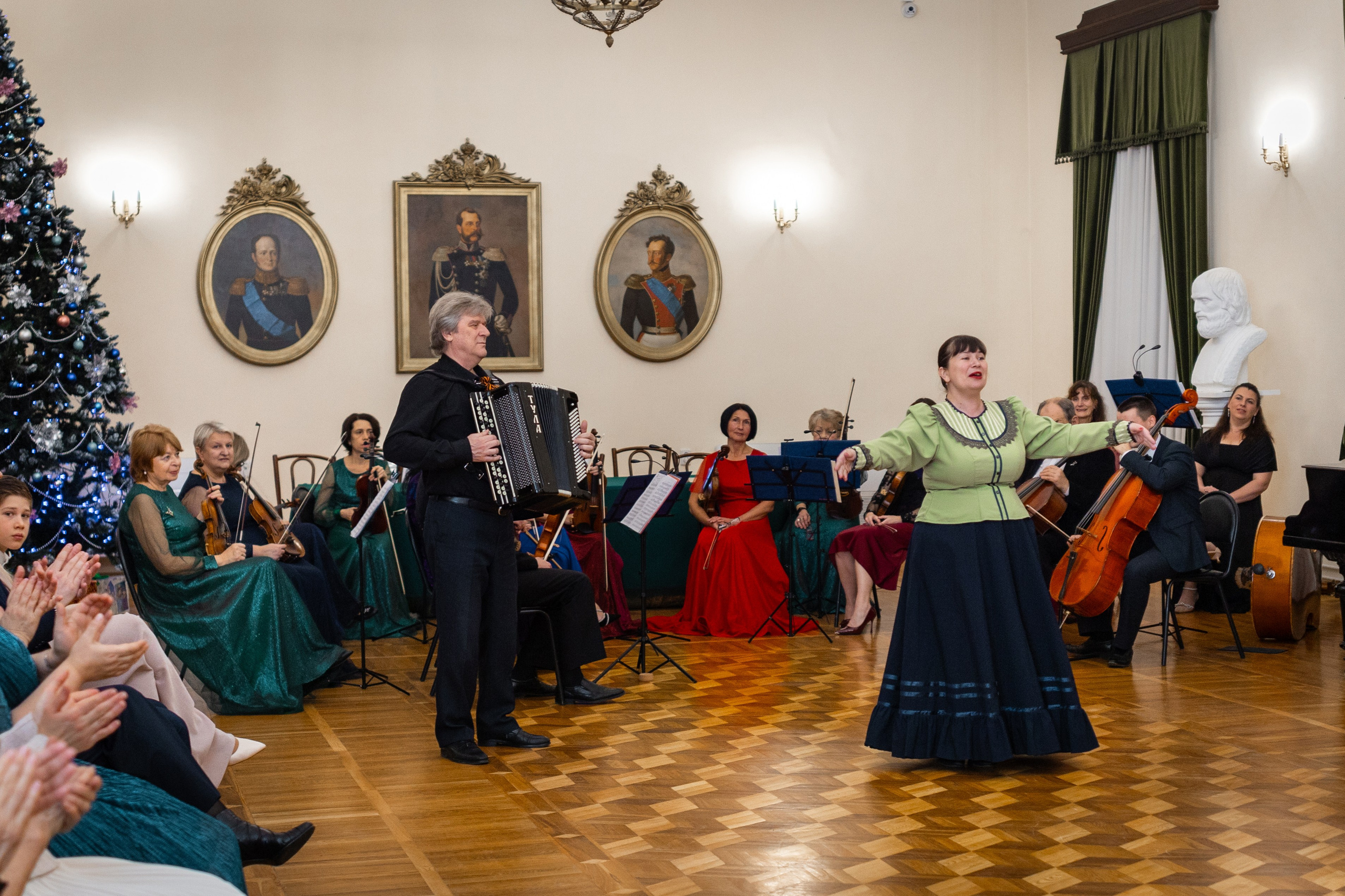 Новогодний бал в музее А. П. Чехова. Фотограф Наталья Матвеева