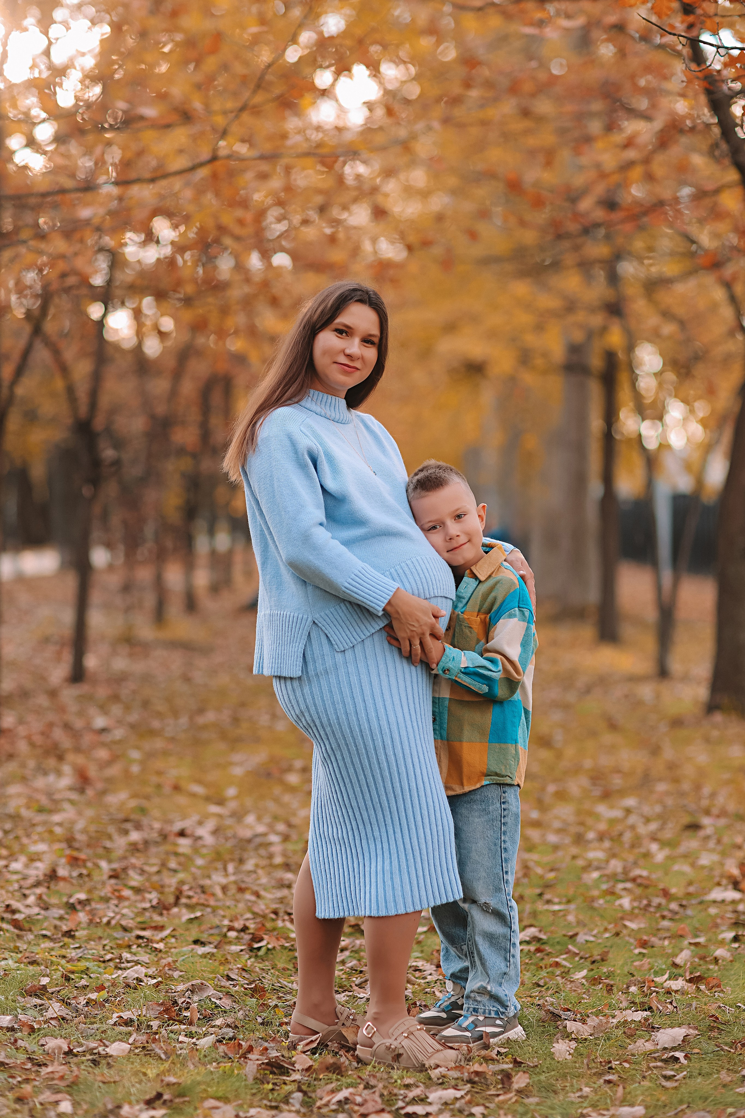 Осень. Семейный фотограф Тюмень, фотограф на роды Салмина Мария