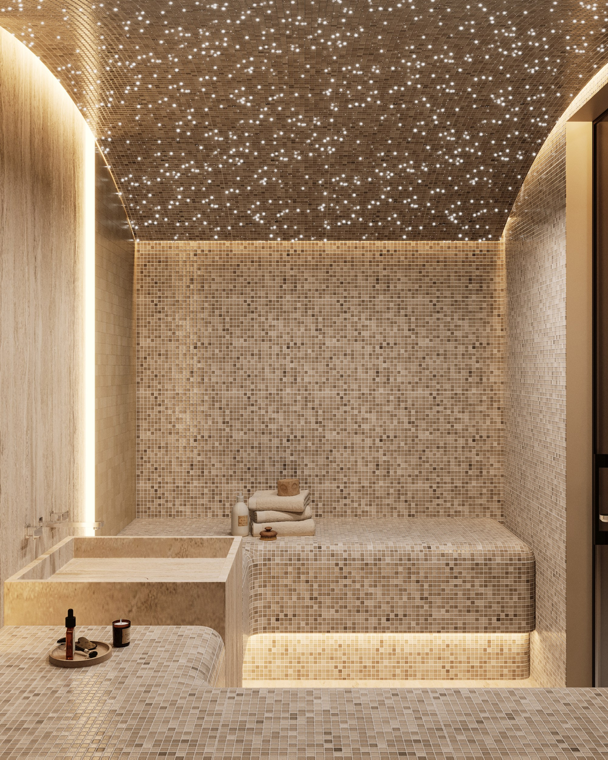 Spa complex | 2026. 3D Визуализация интерьера