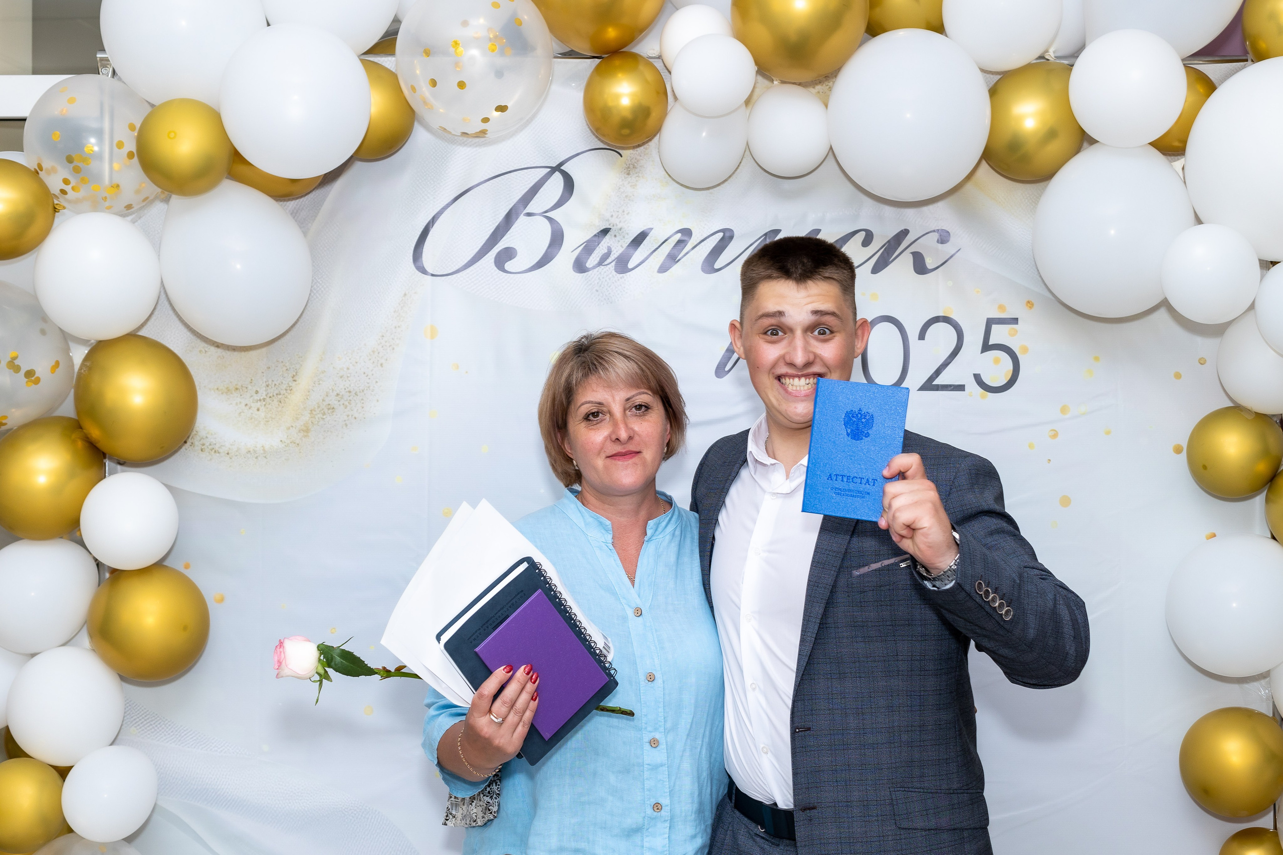 Вручение аттестата 2025. Выпускные альбомы Майкоп, Краснодар Елена Золотарева