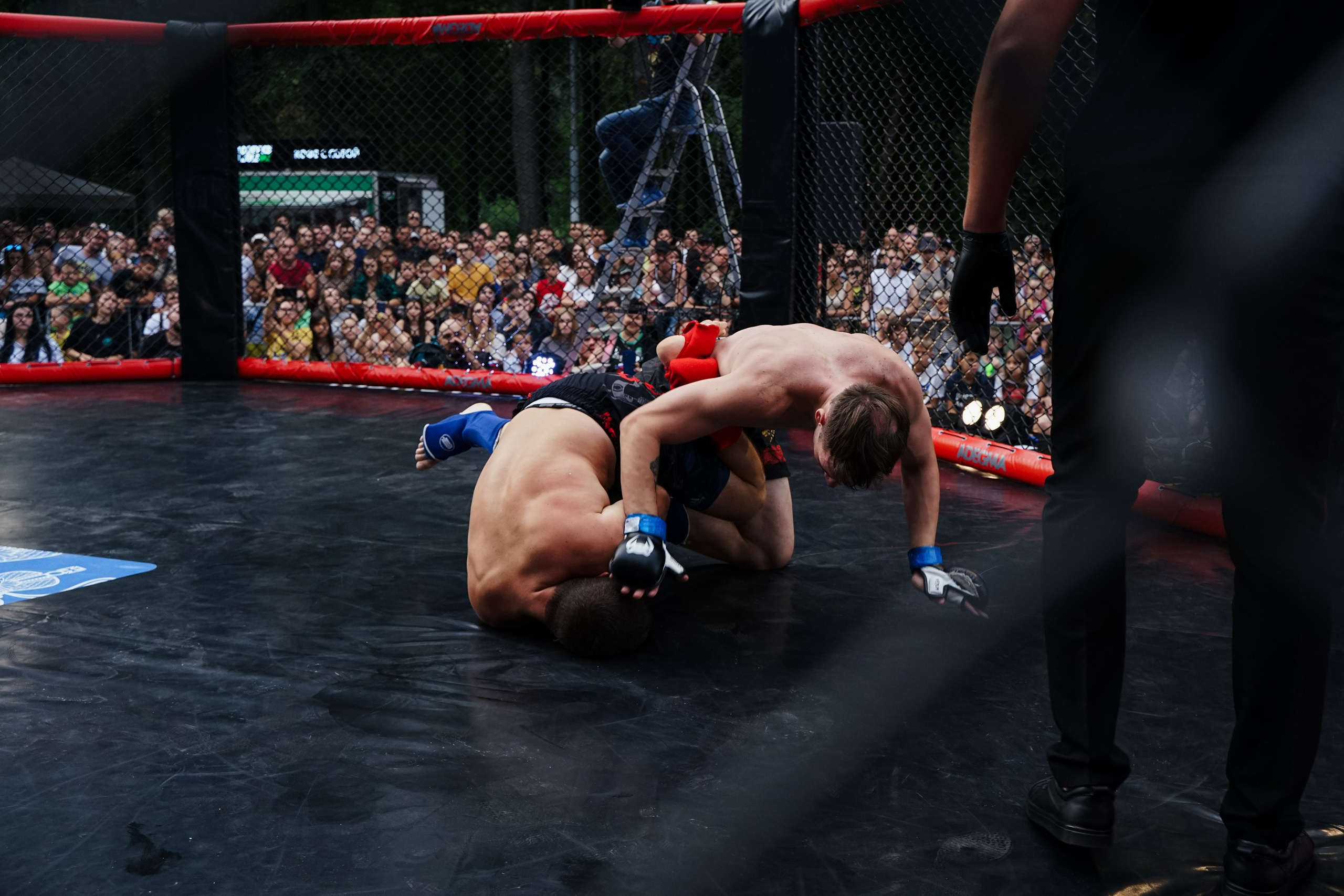 Вечер боев в ЦПКиО. Фотограф Надежда Погребняк | Рязань | Москва