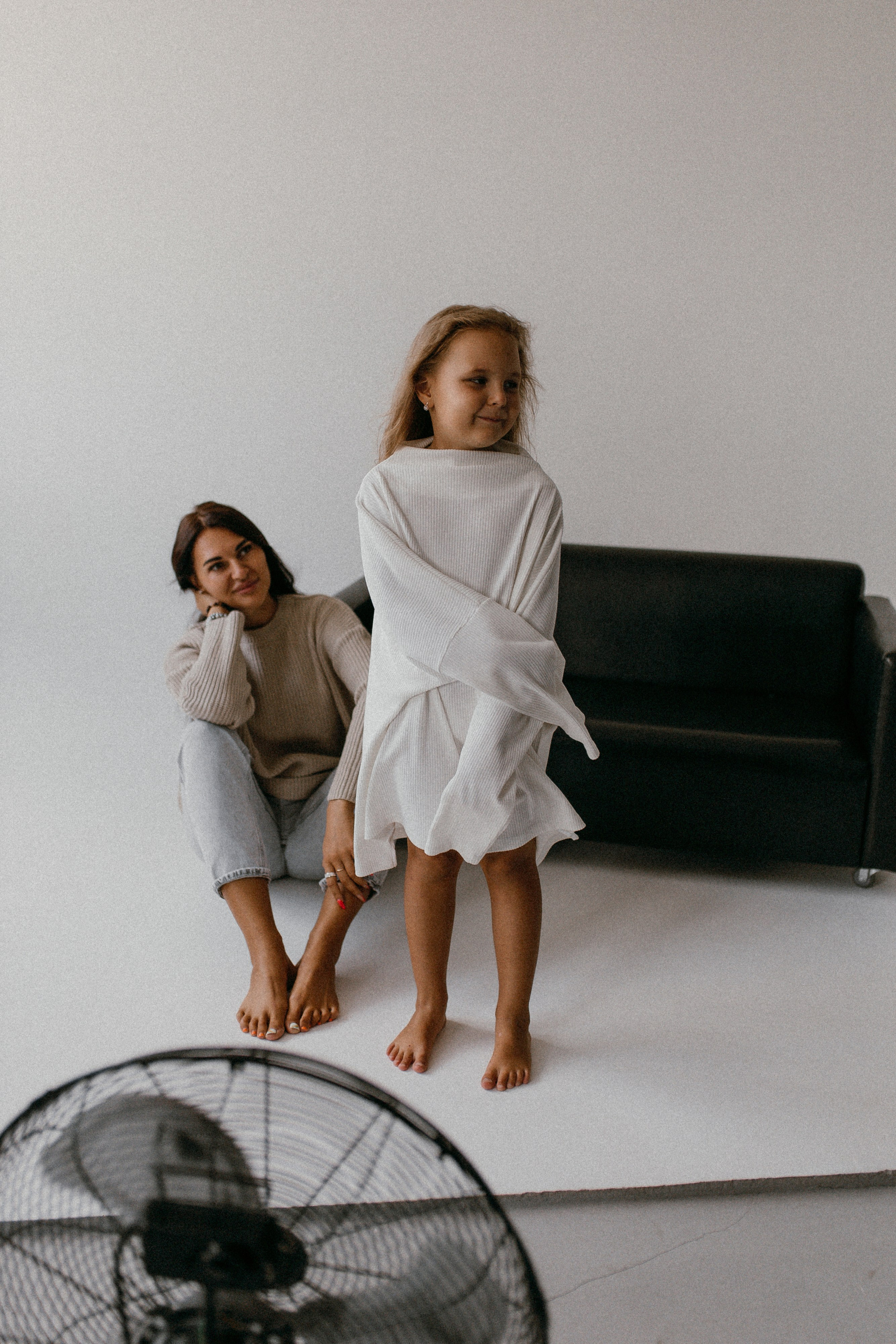 Есения и мама. Семейный фотограф Губкин/Старый Оскол